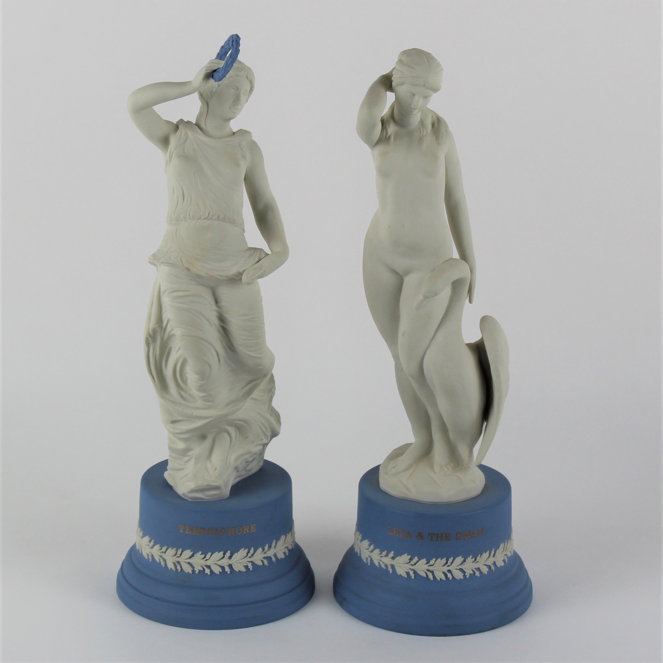 Wedgwood Jasperware Classical Muses Figurines