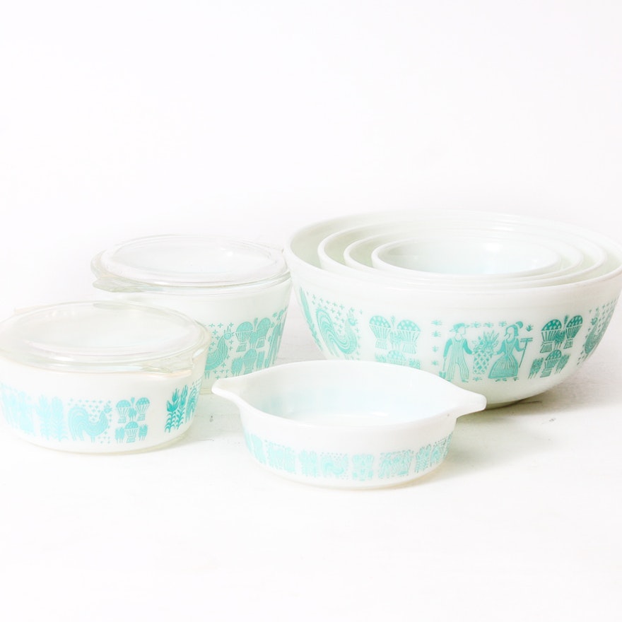 Vintage Pyrex "Butterprint" Cookware