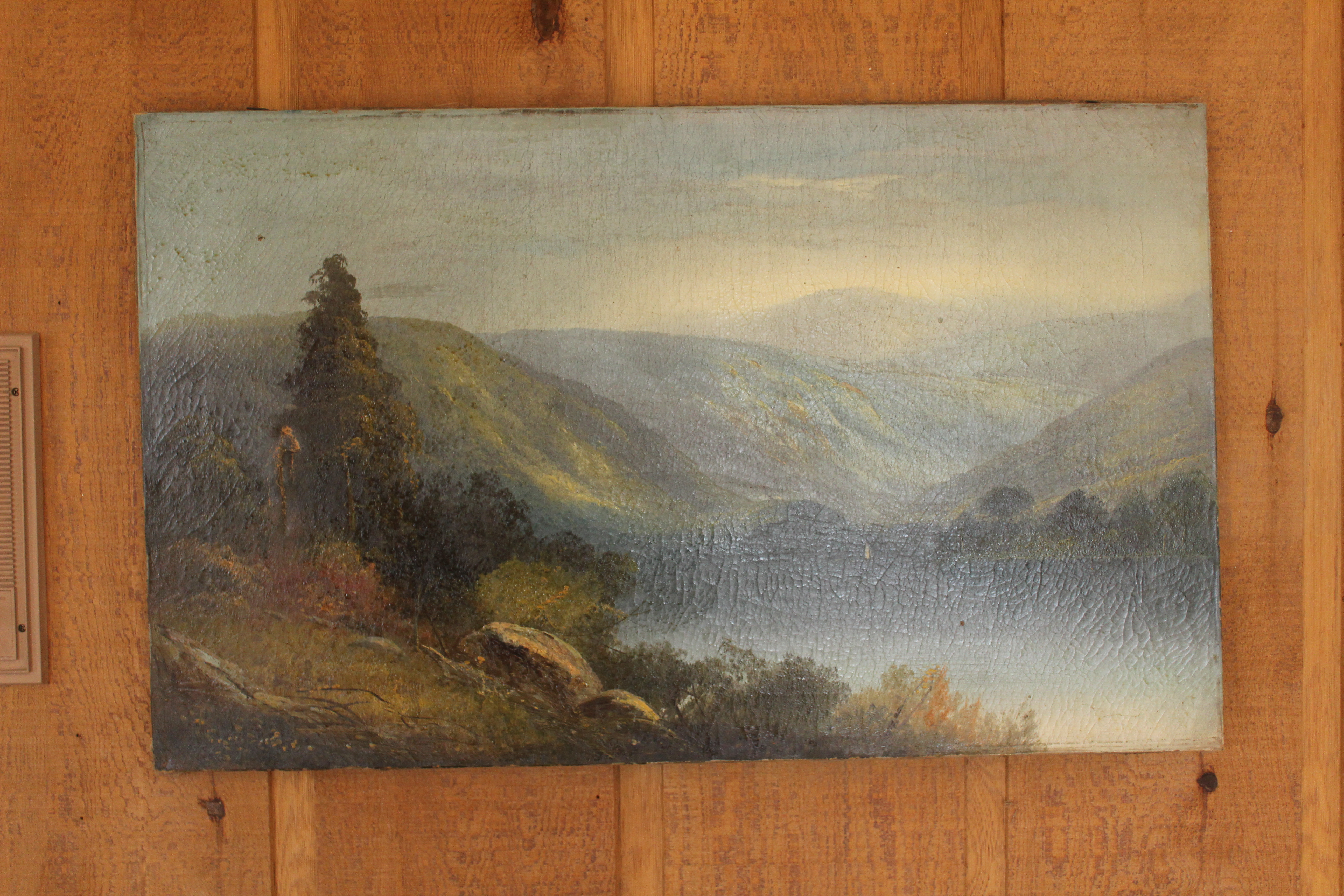 Ernst Lorenz-Murowana Nautical Oil on Canvas with Oil on Canvas Landscape