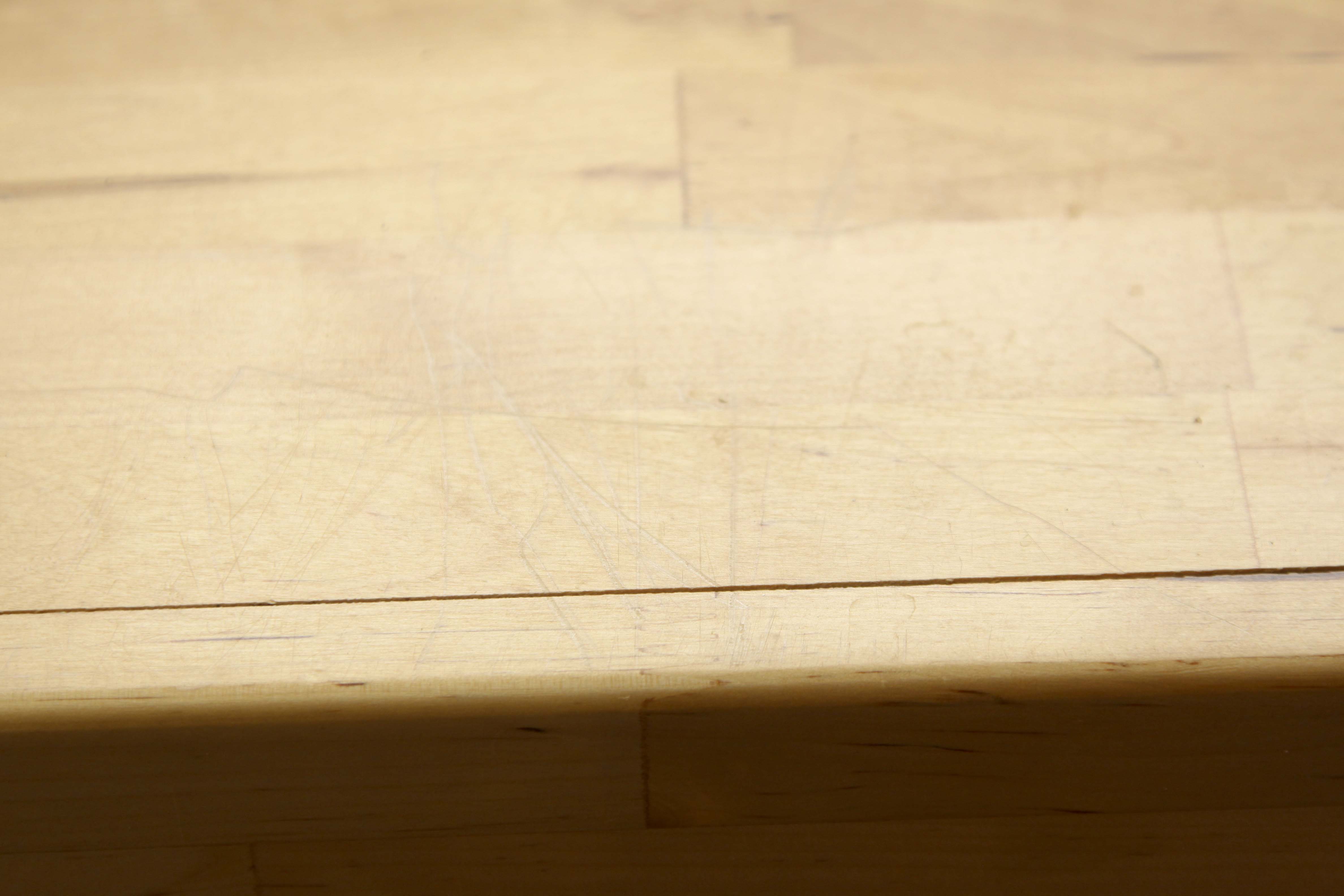 Contemporary Butcher Block Work Bench