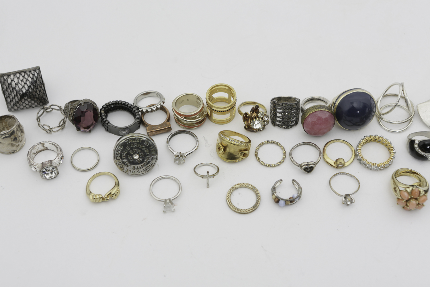 Vintage Cocktail and Fashion Rings Including Dolce & Gabbana, Erica Anenberg