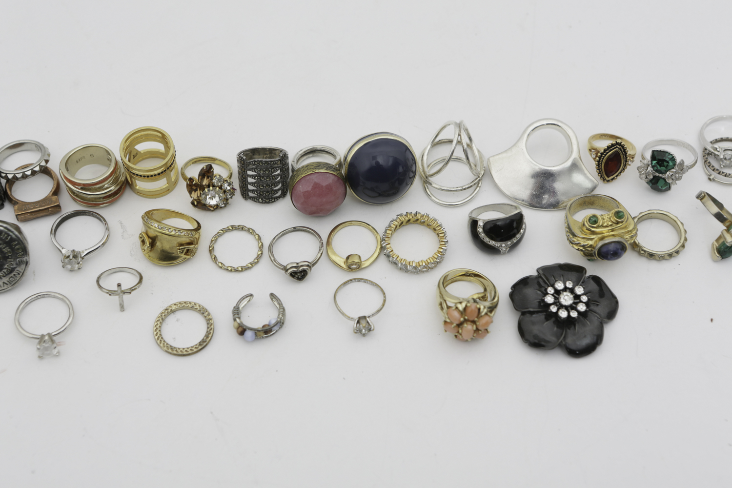 Vintage Cocktail and Fashion Rings Including Dolce & Gabbana, Erica Anenberg