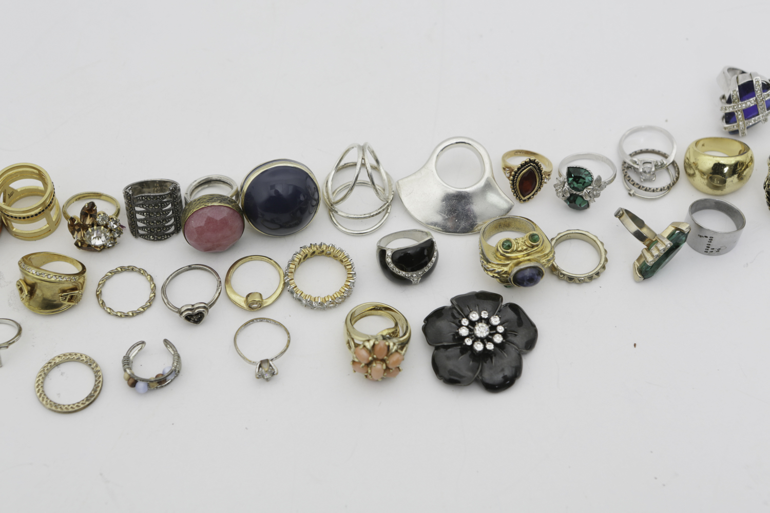 Vintage Cocktail and Fashion Rings Including Dolce & Gabbana, Erica Anenberg
