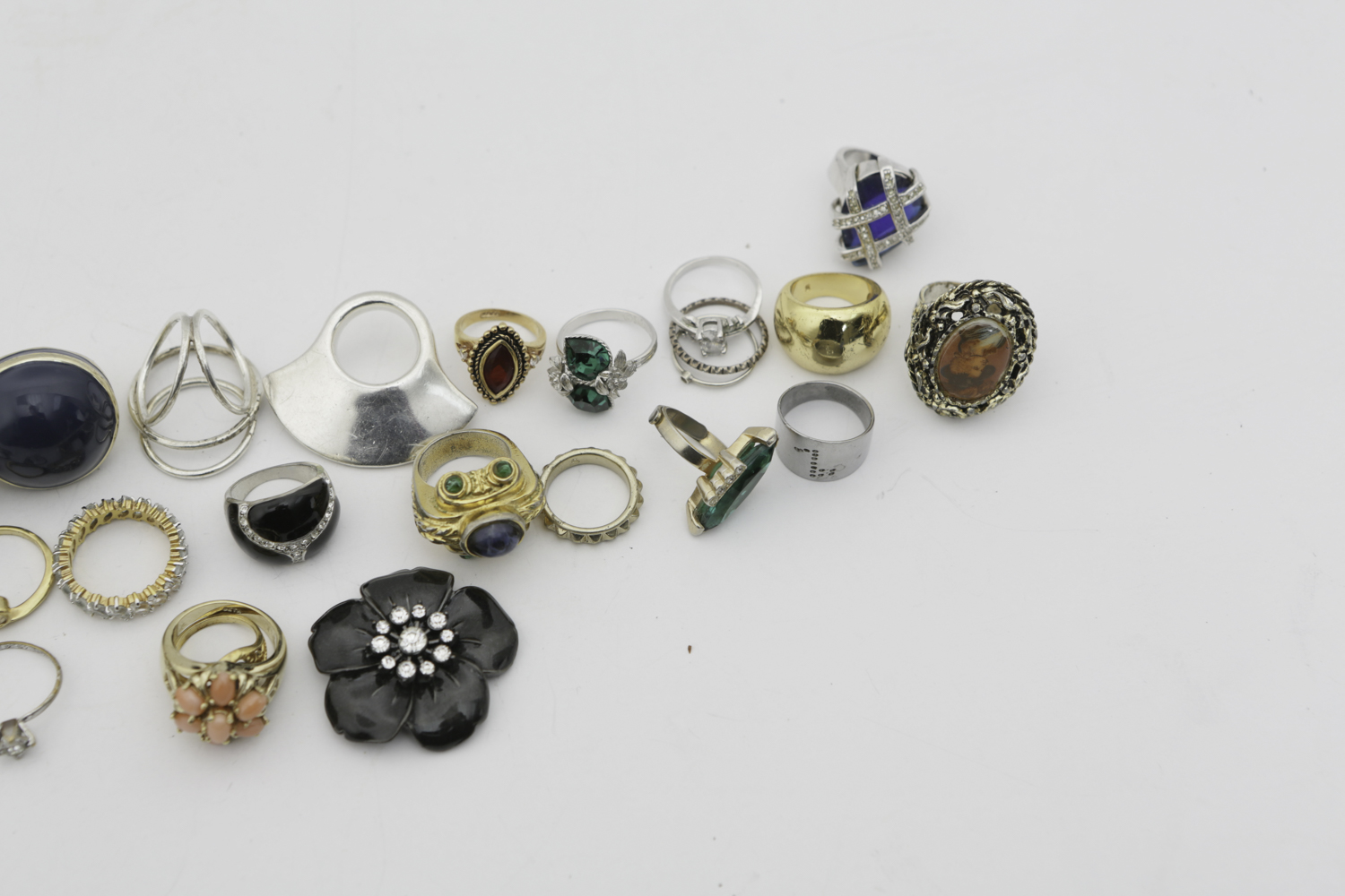 Vintage Cocktail and Fashion Rings Including Dolce & Gabbana, Erica Anenberg