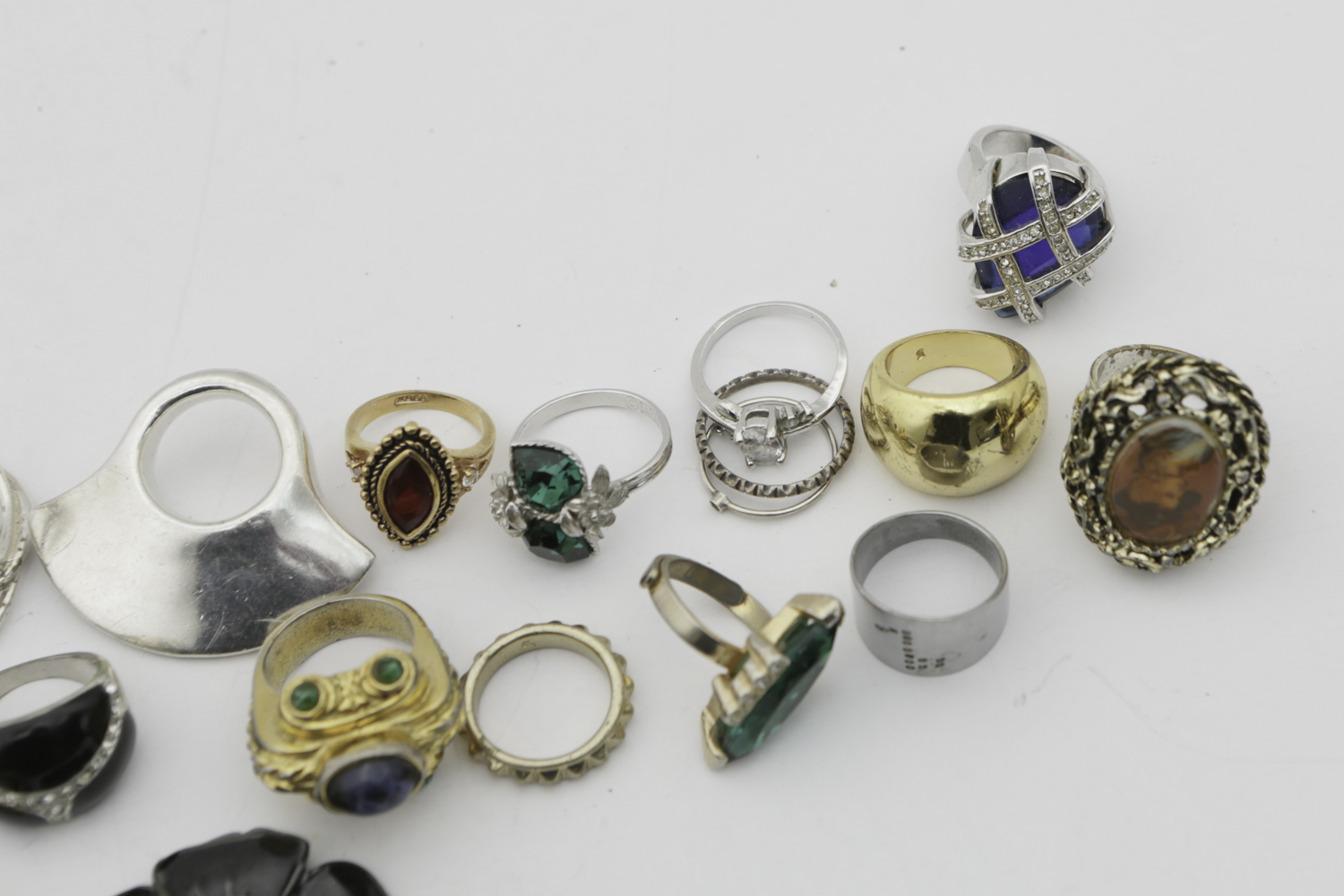 Vintage Cocktail and Fashion Rings Including Dolce & Gabbana, Erica Anenberg