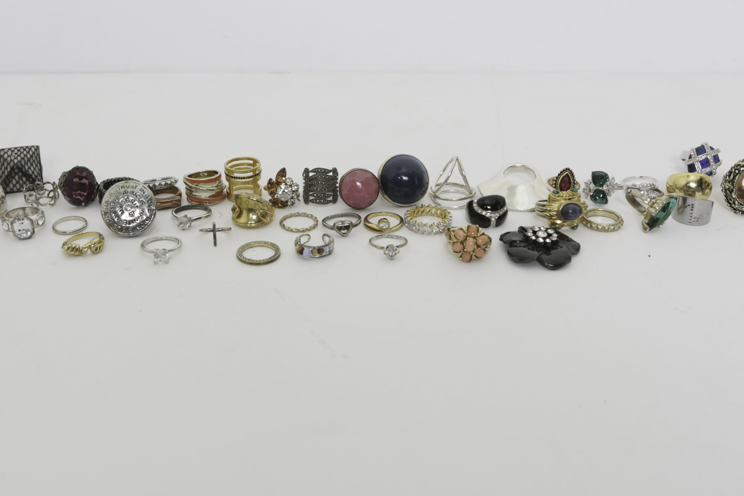 Vintage Cocktail and Fashion Rings Including Dolce & Gabbana, Erica Anenberg