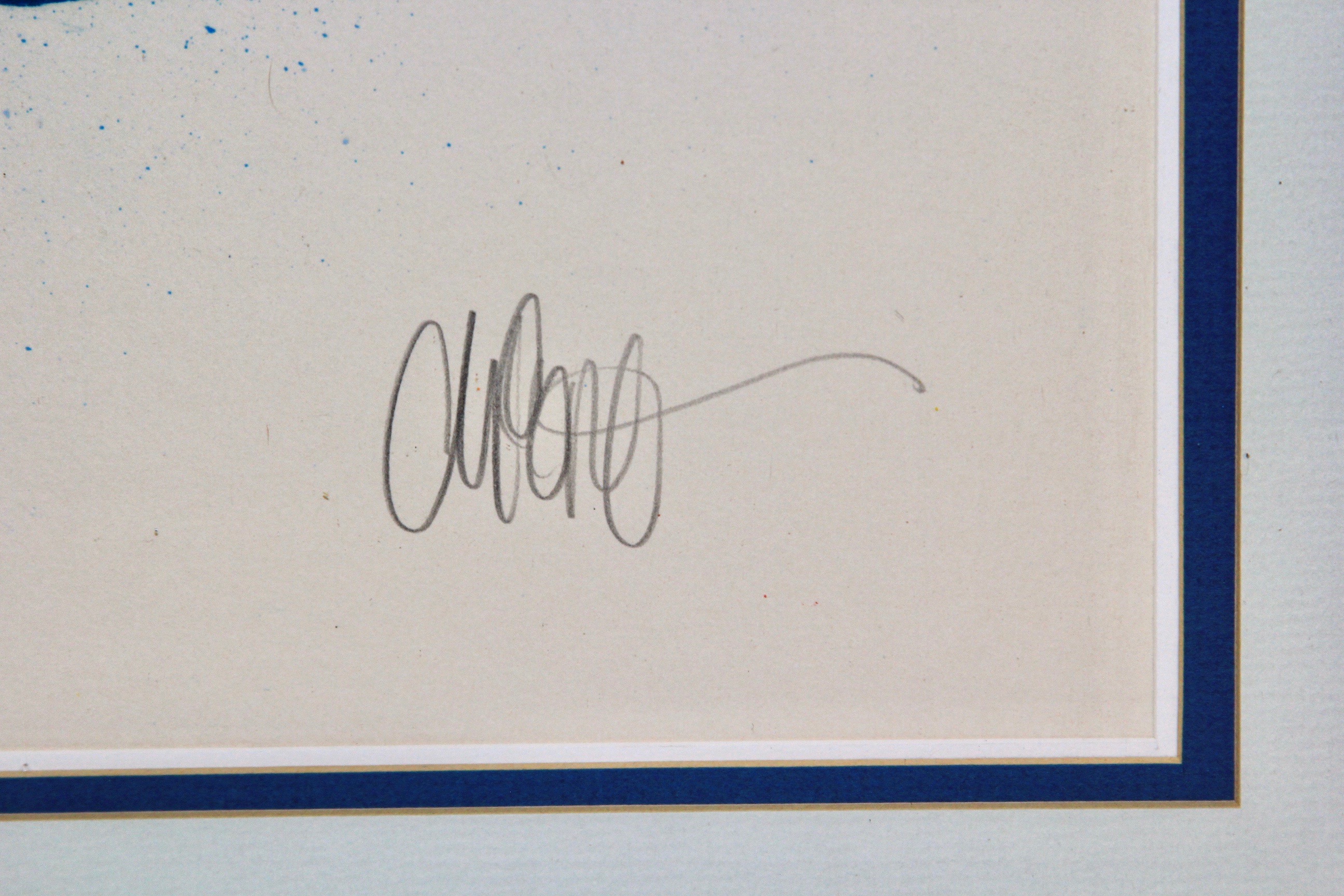 Wayland Moore Limited Edition Lithograph "Two Sailboats"