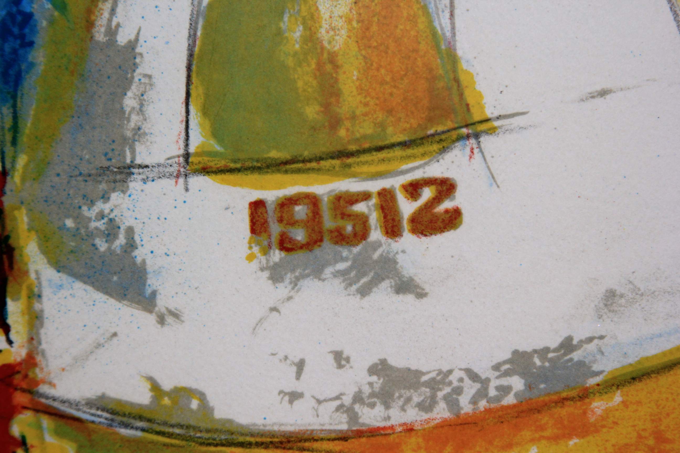 Wayland Moore Limited Edition Lithograph "Two Sailboats"