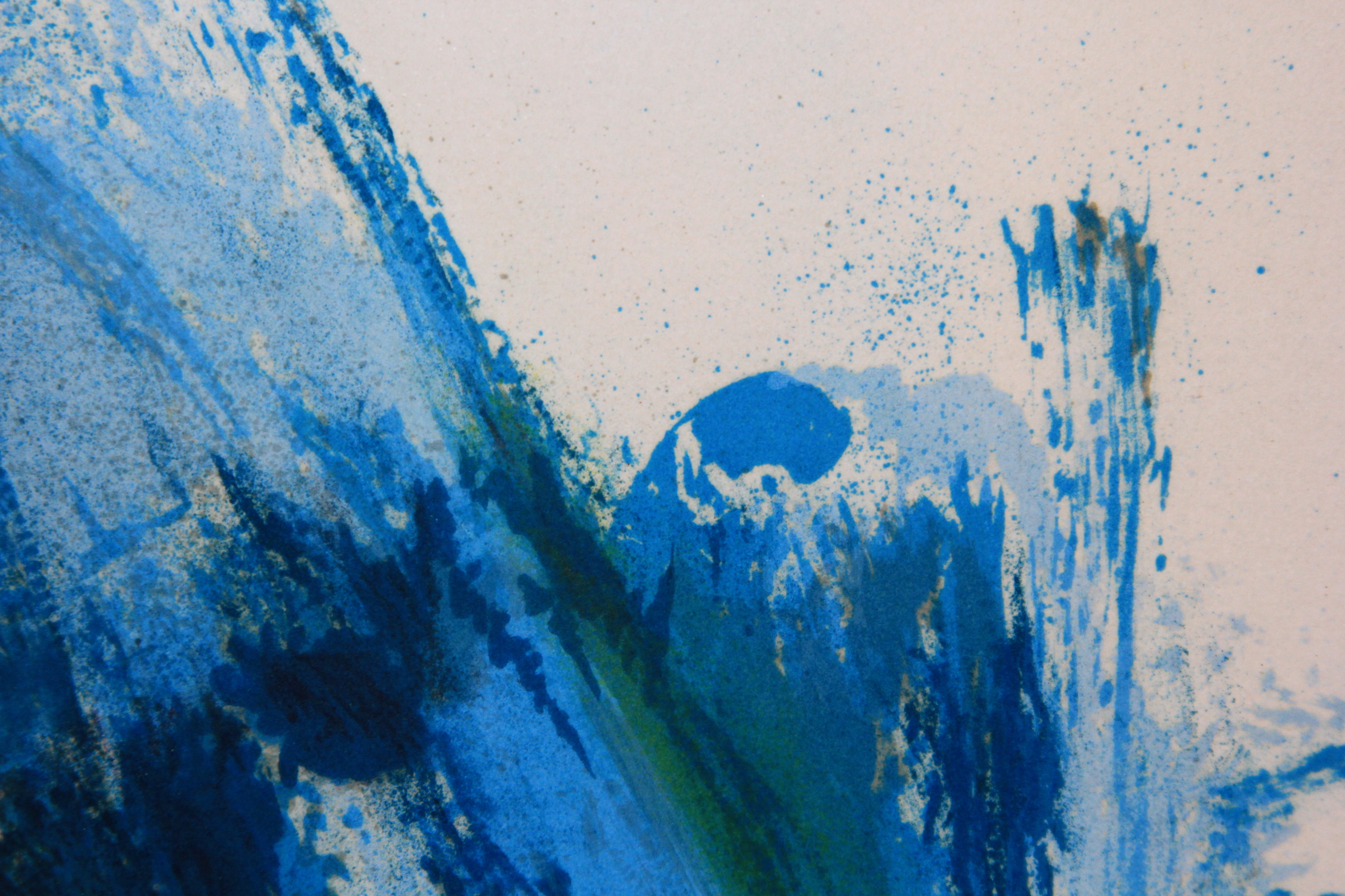 Wayland Moore Limited Edition Lithograph "Two Sailboats"