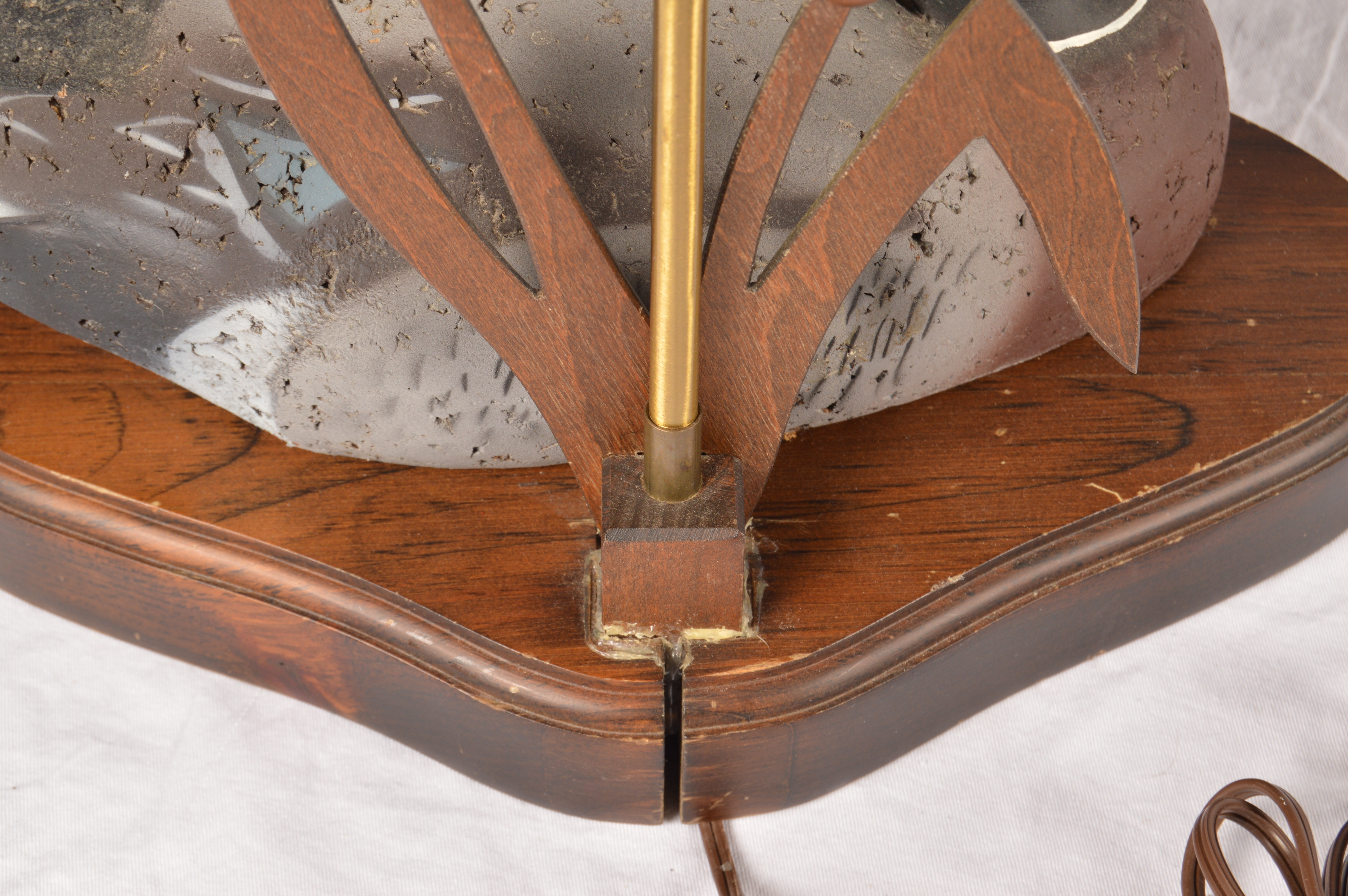 Wooden Duck Lamp