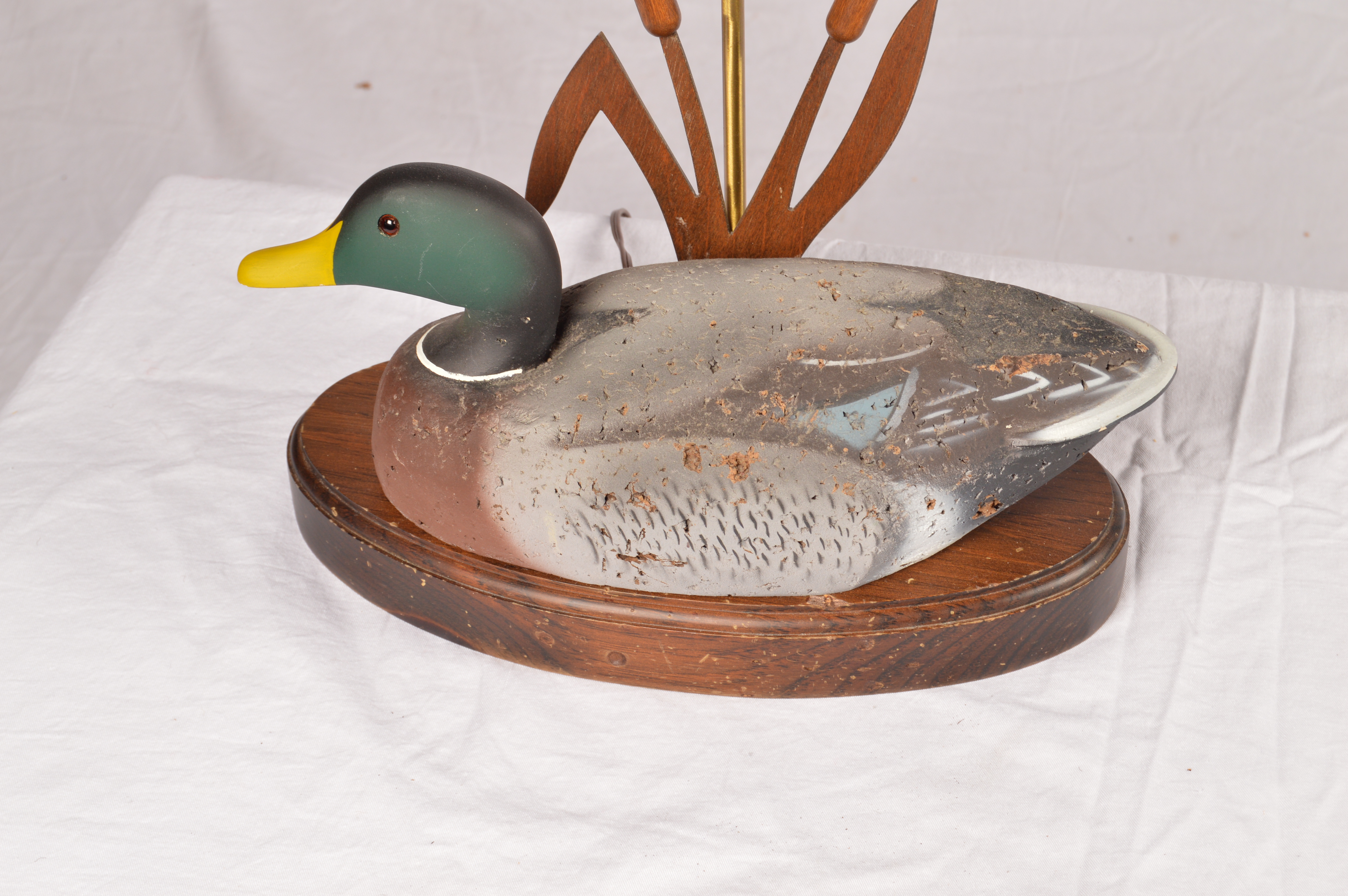 Wooden Duck Lamp