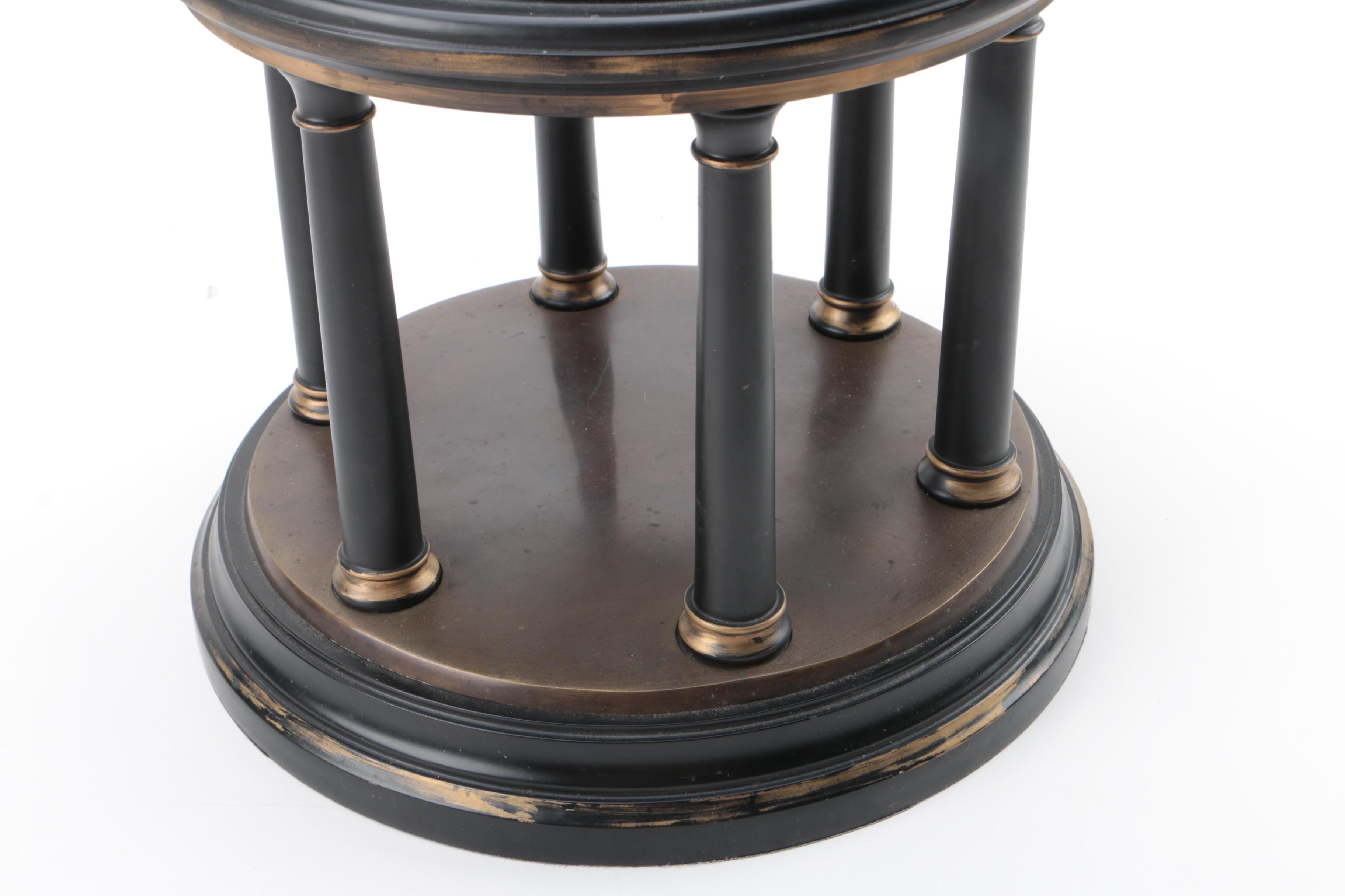 Metal and Wood Gazebo Display