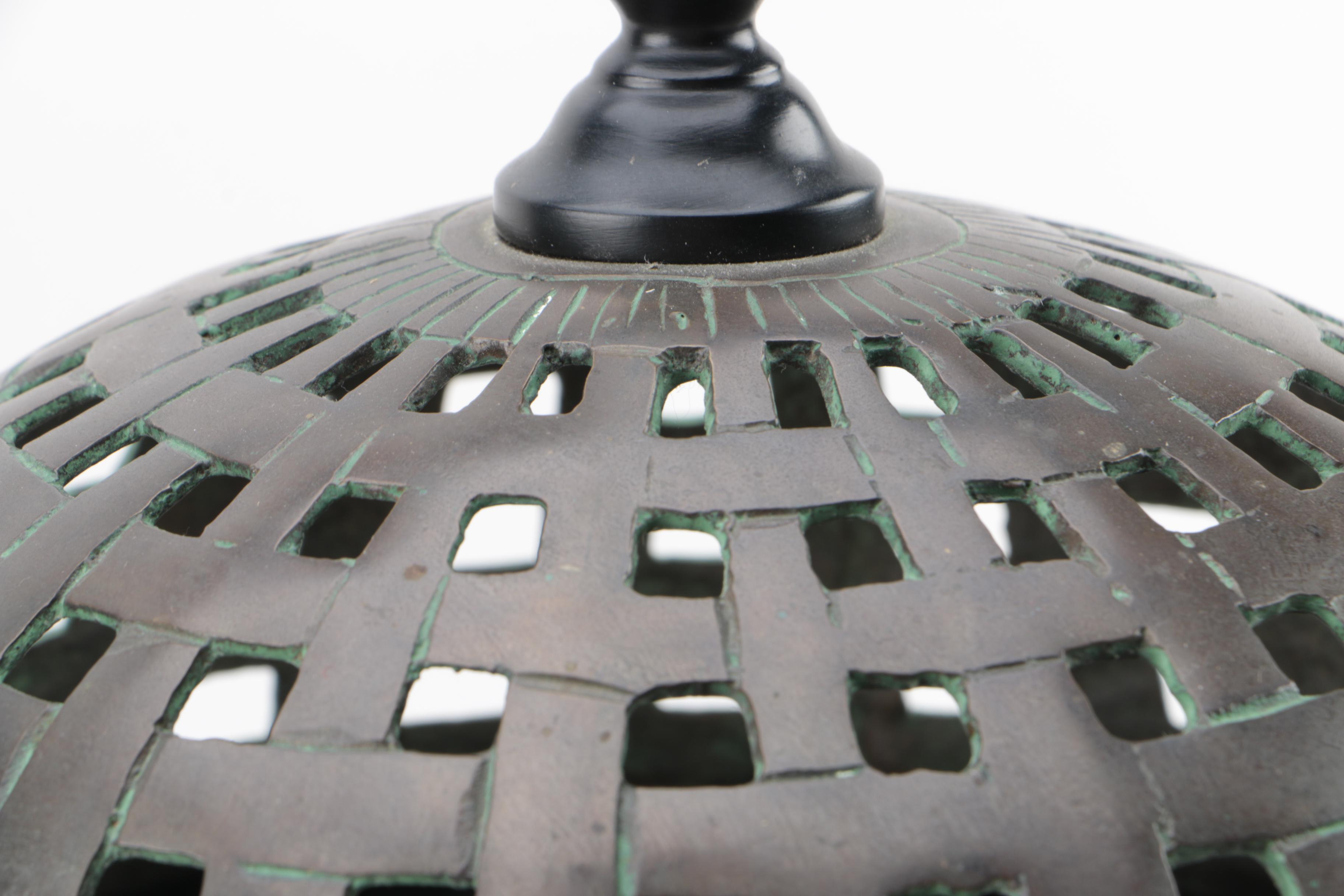 Metal and Wood Gazebo Display