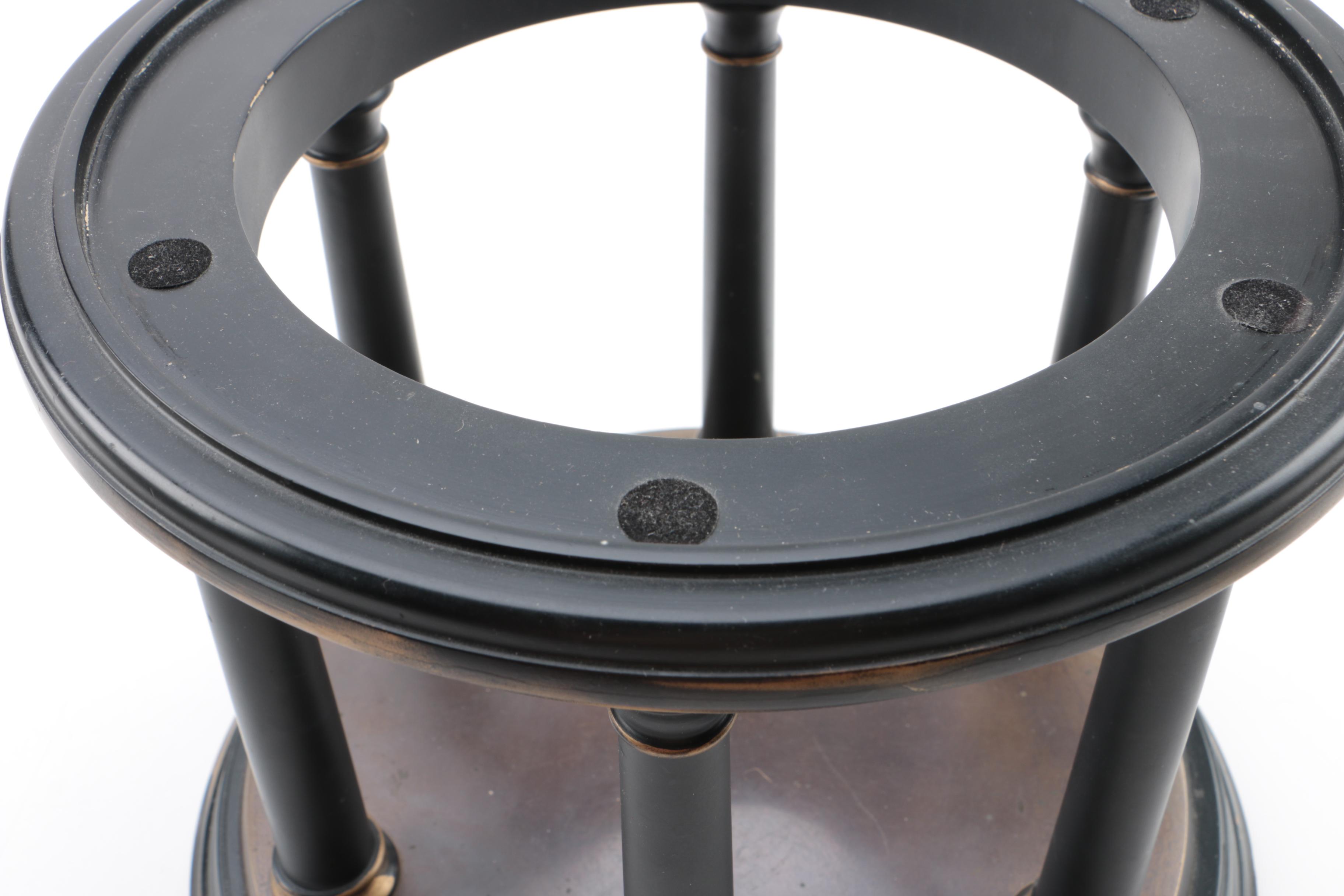 Metal and Wood Gazebo Display