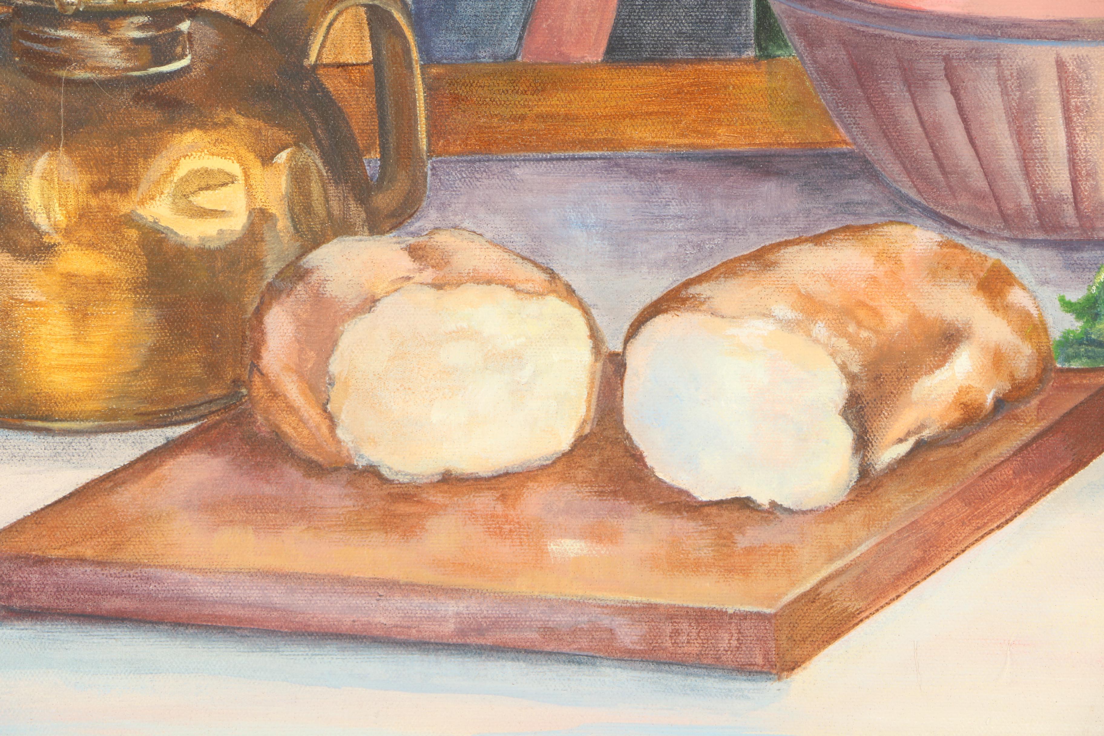 Kathy Patton Acrylic Painting "Grandmother's Kitchen"