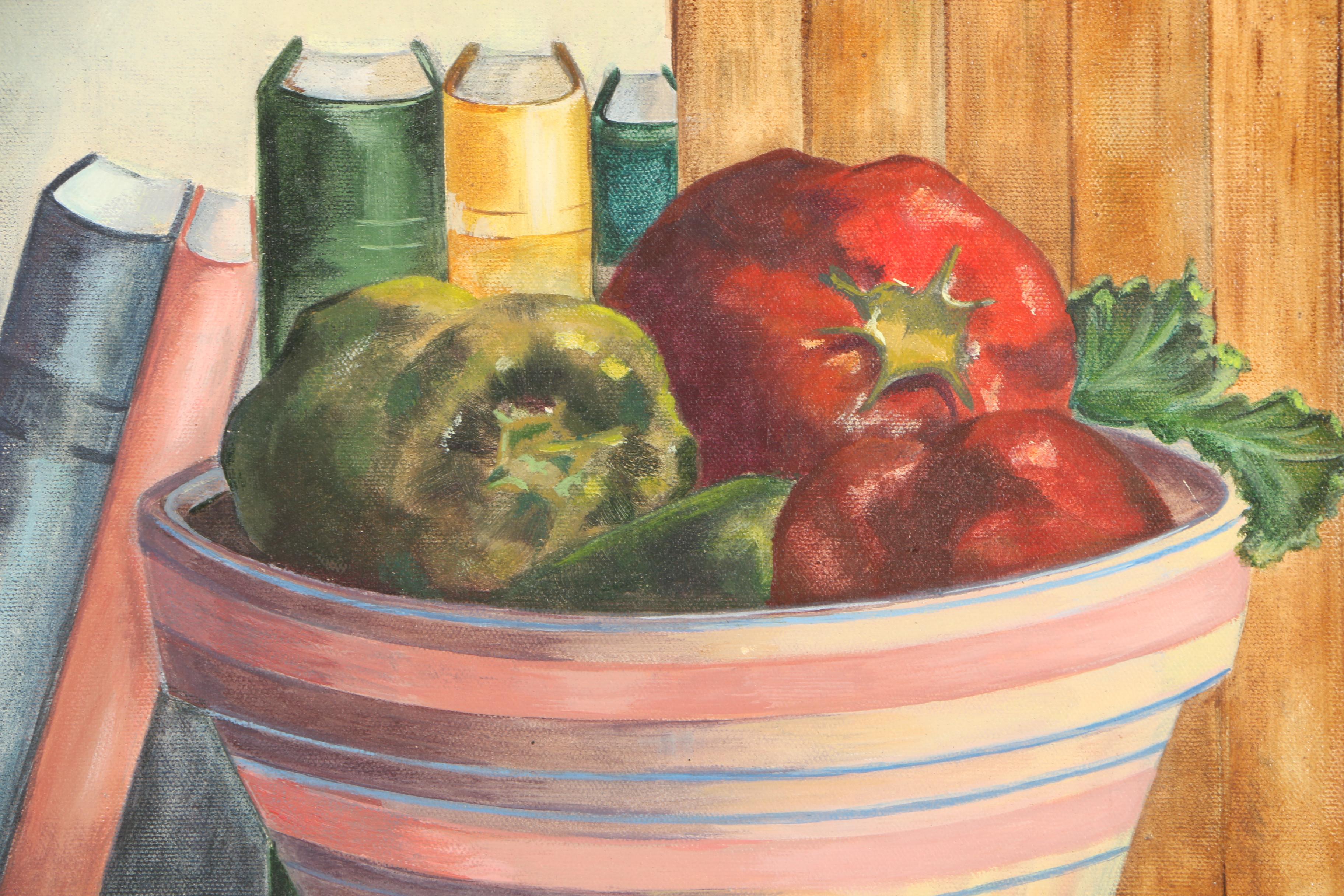Kathy Patton Acrylic Painting "Grandmother's Kitchen"