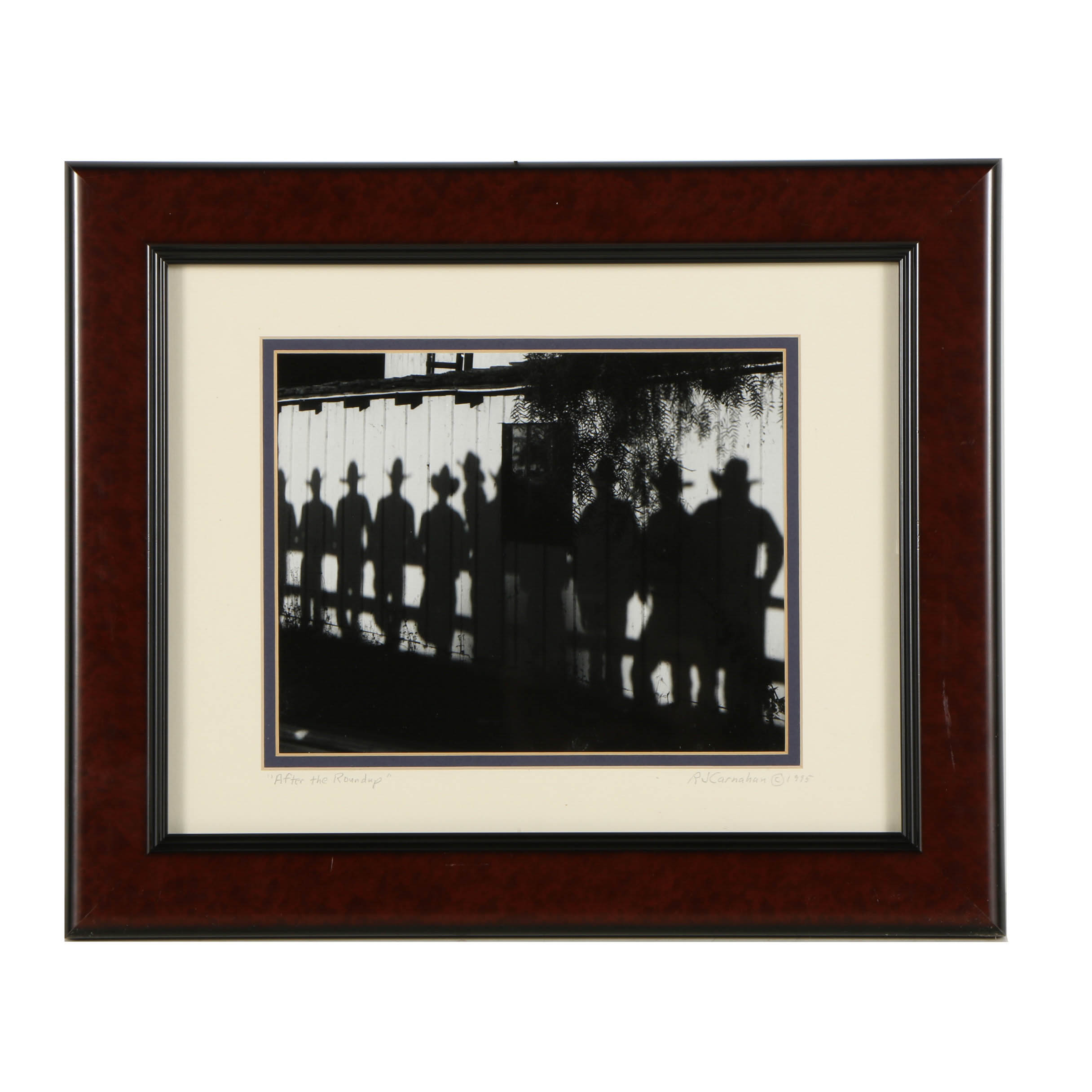 R. J. Carnahan Photograph "After the Round-up"