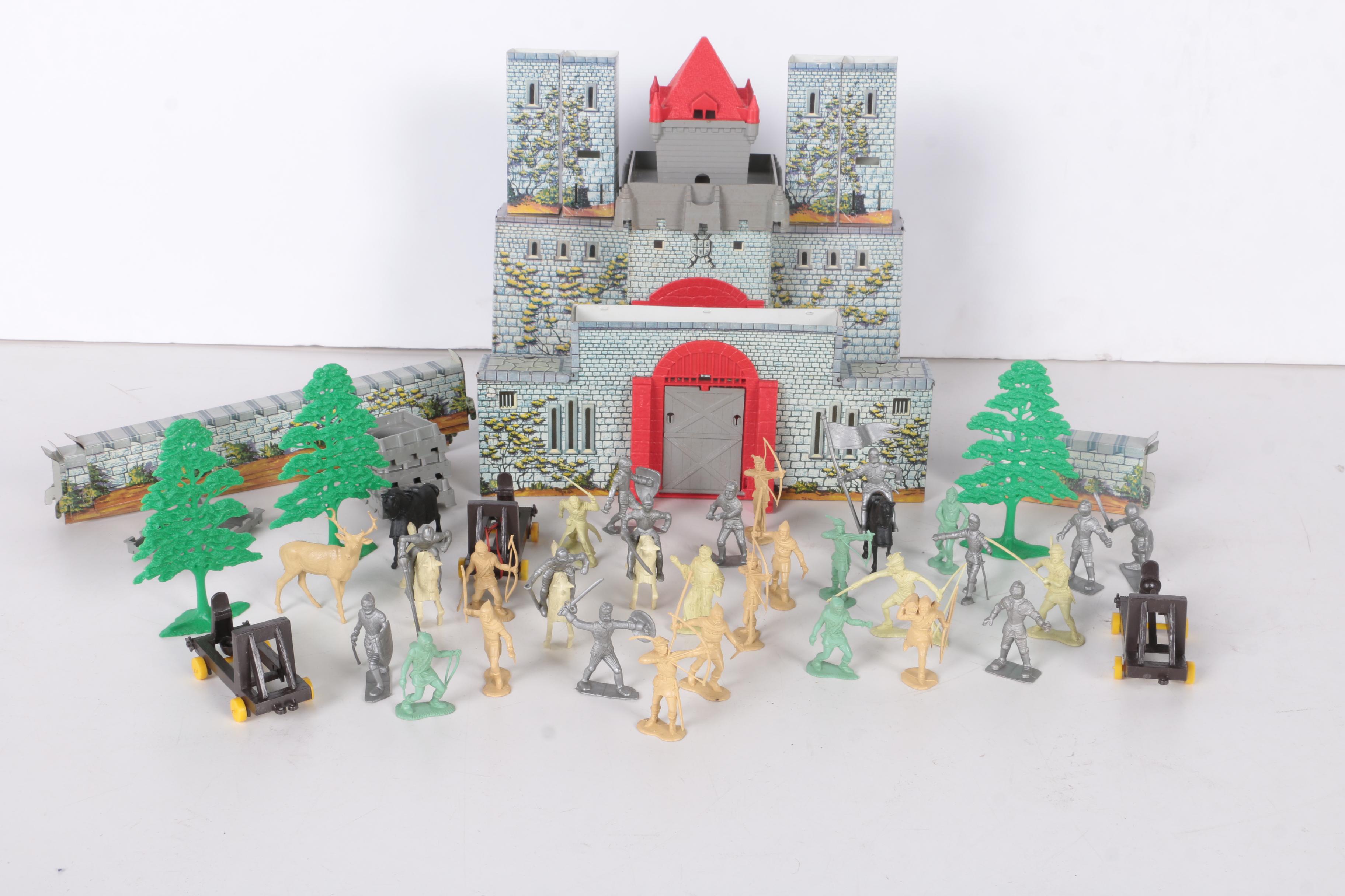 1950s Marx "Robin Hood Castle Set"