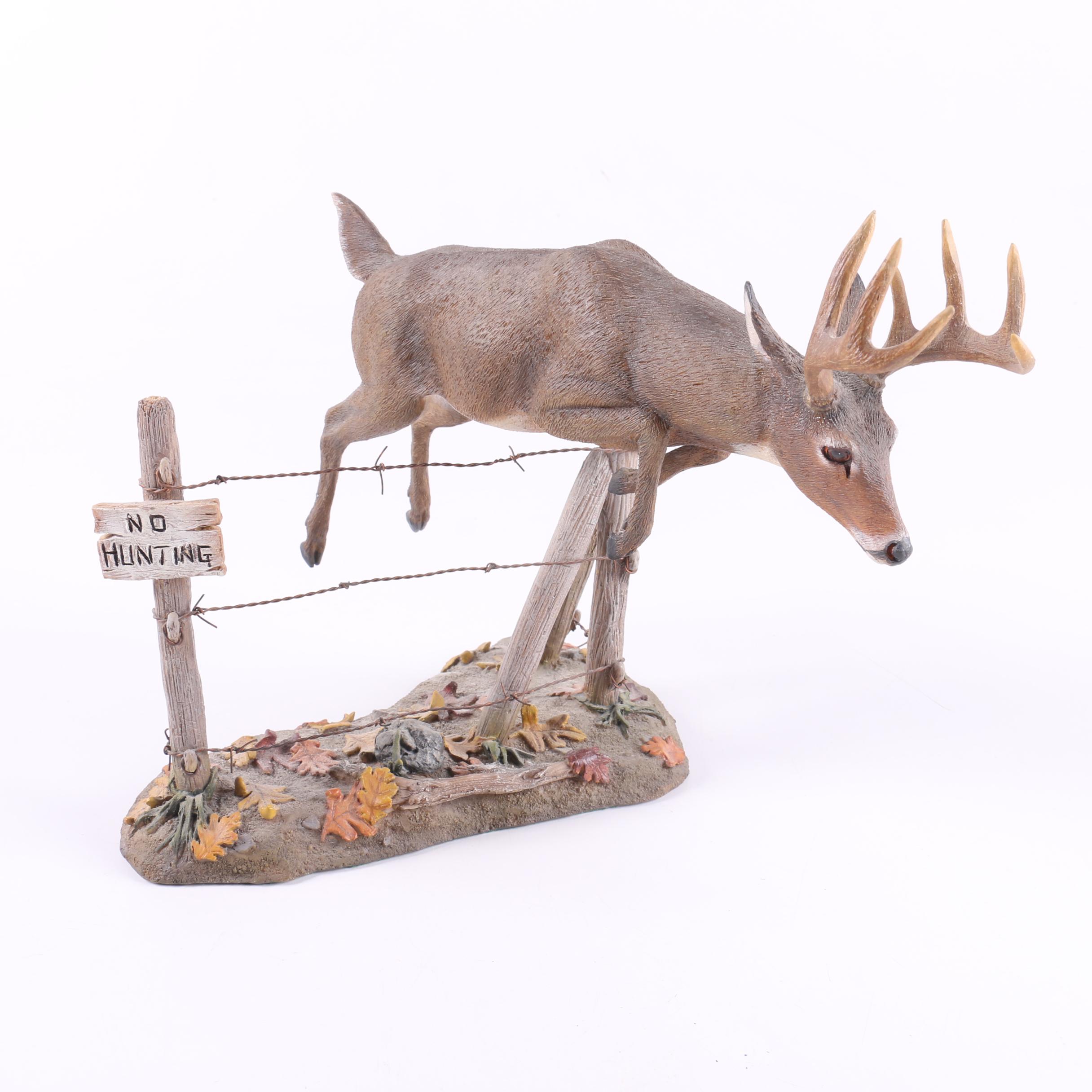 Danbury Mint "Out of Bounds" Figurine