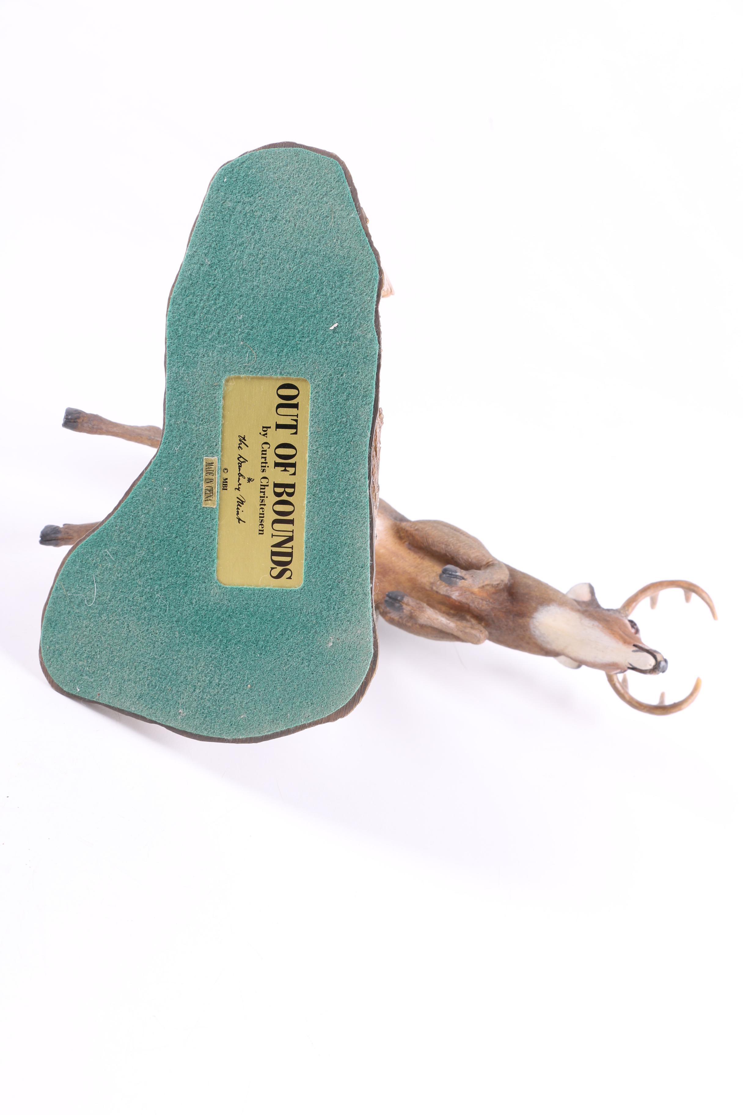 Danbury Mint "Out of Bounds" Figurine