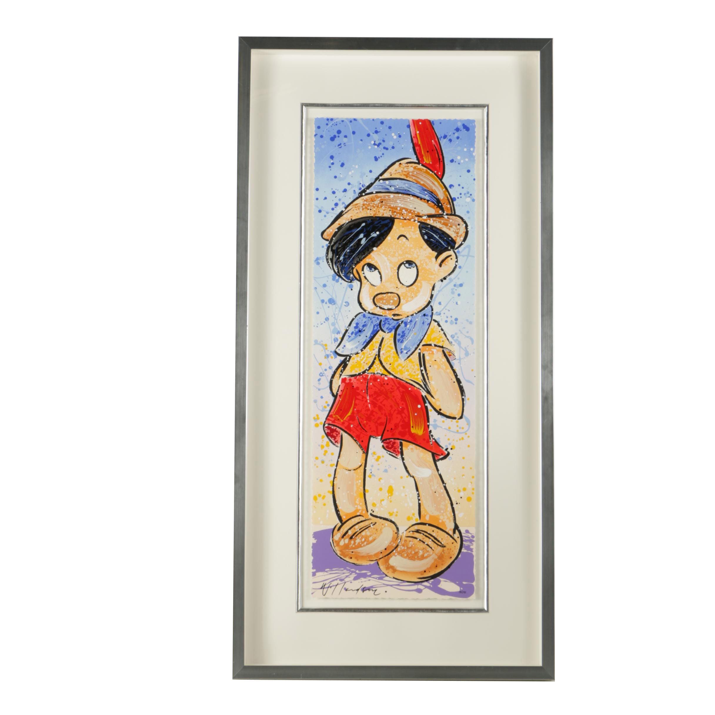 David Willardson Limited Edition Serigraph "Pinnochio"