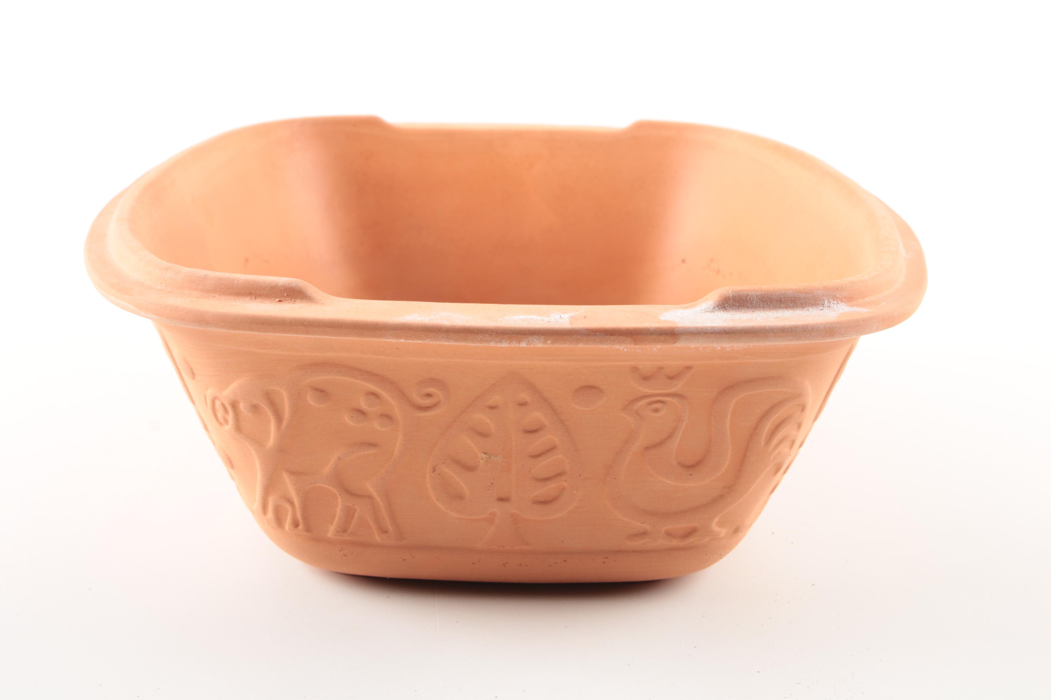 Römertopf Unglazed Clay Baker