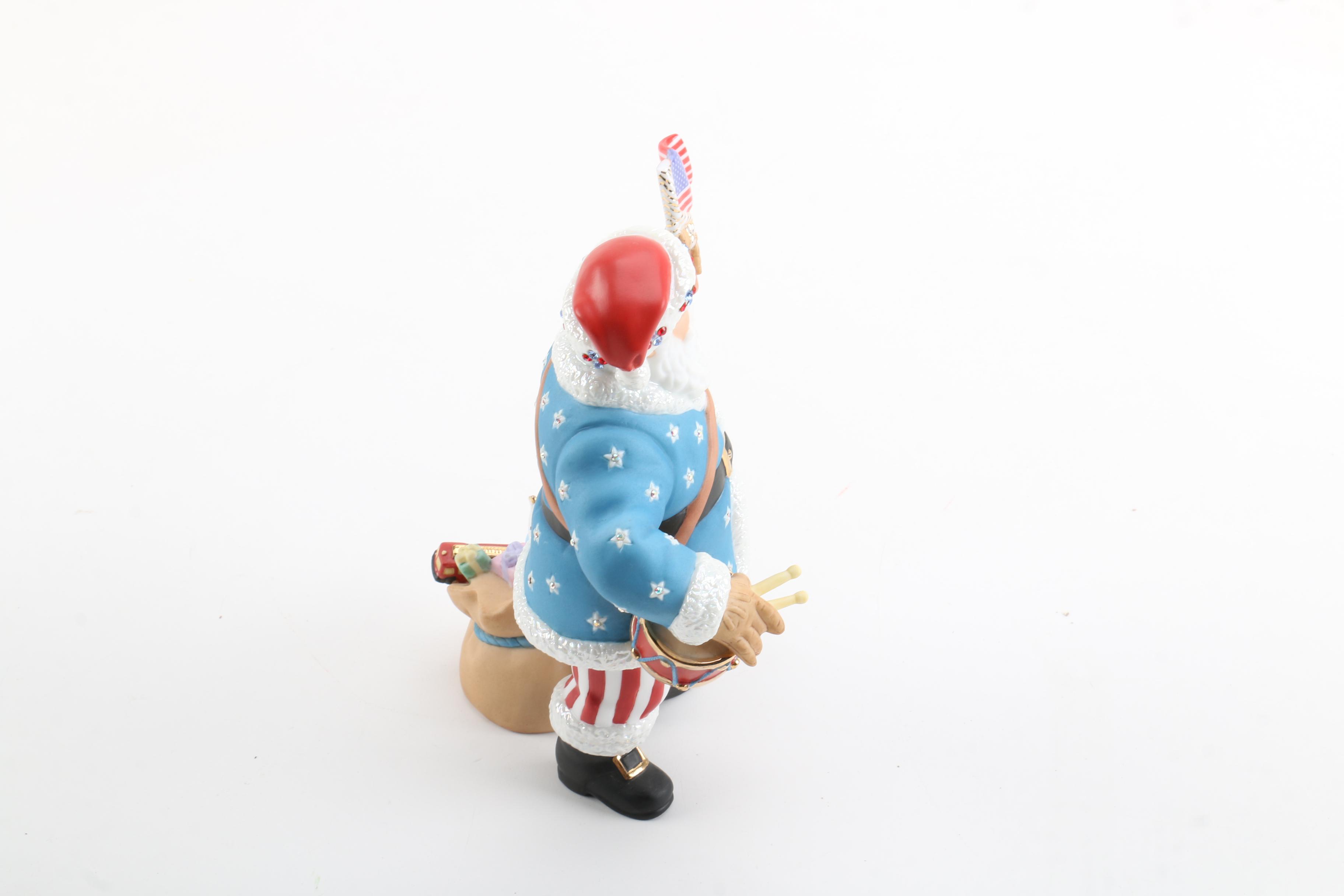 Lenox "Santa's American Spirit" Porcelain Figurine