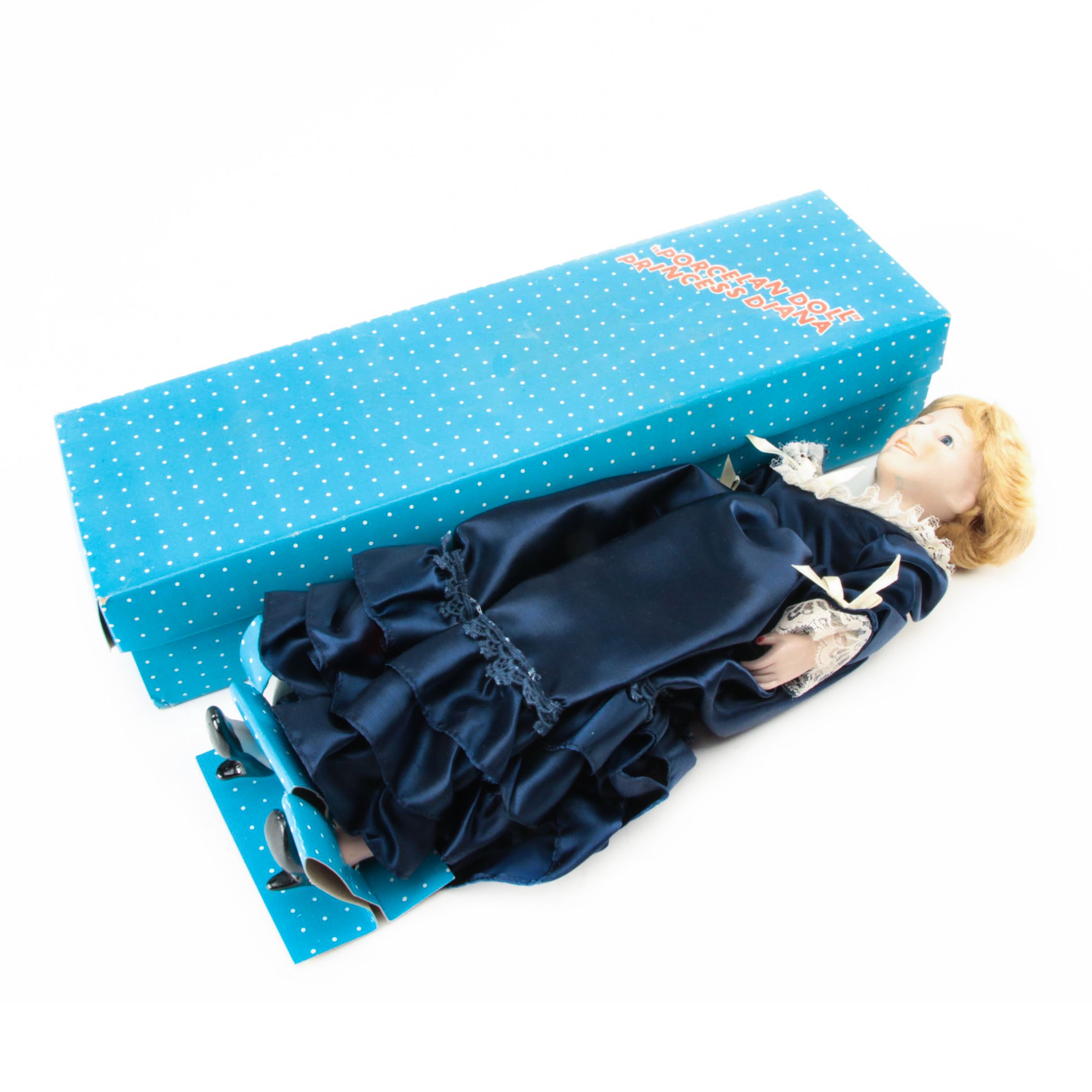 Porcelain Princess Diana Dolll