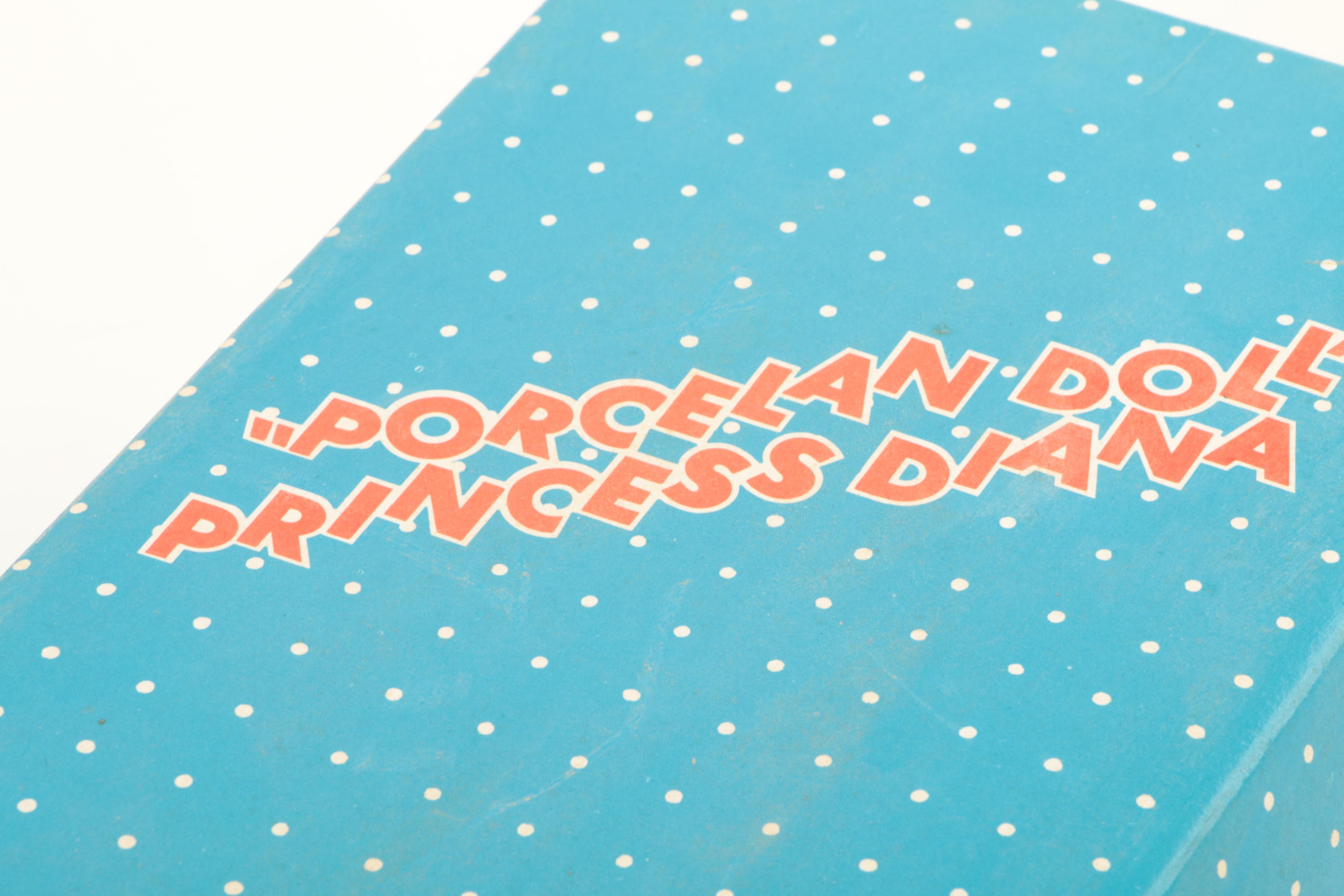 Porcelain Princess Diana Dolll