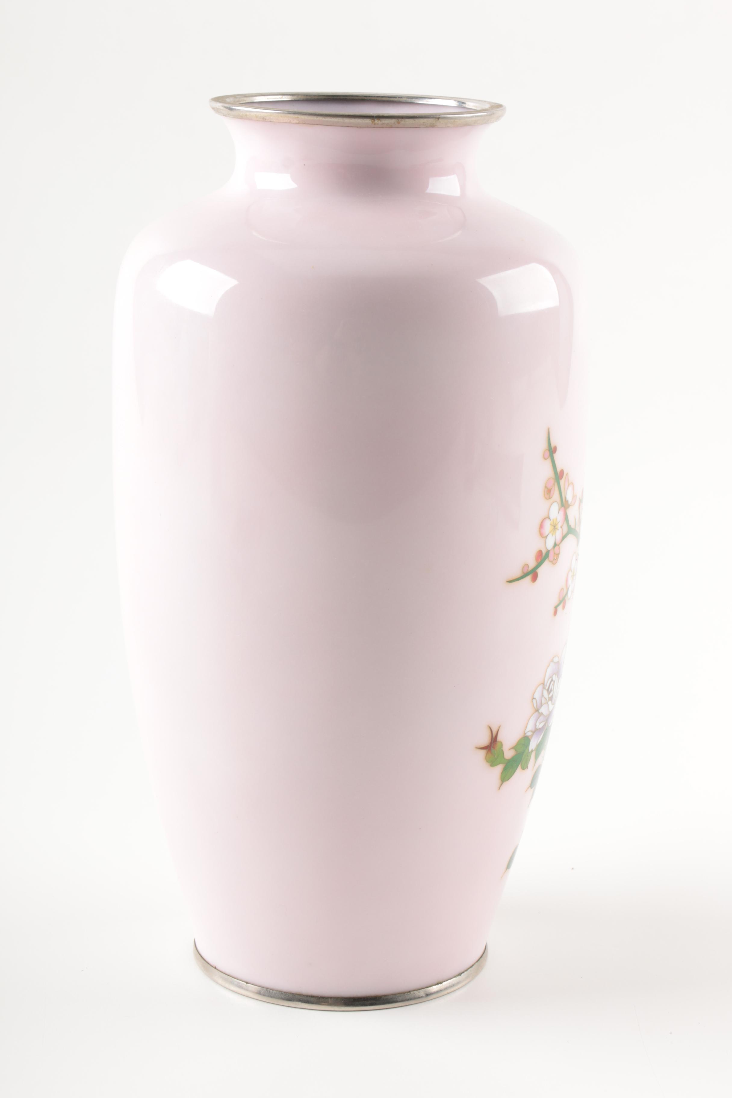 Japanese Sato Cloisonne Vase