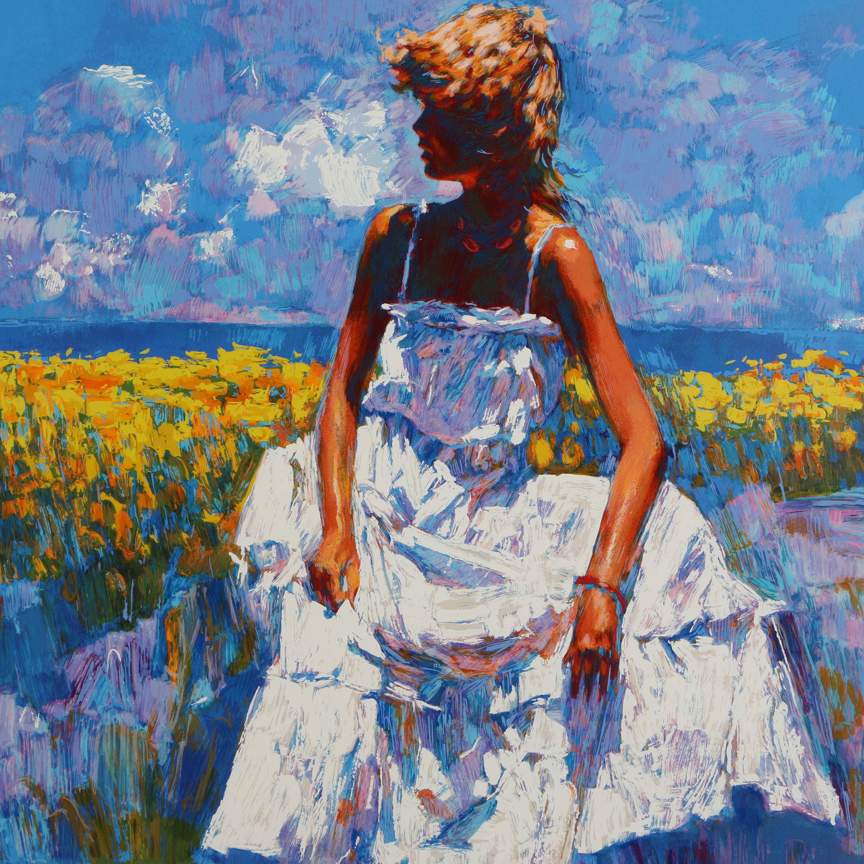 Nicola Simbari Limited Edition Serigraph "Sylvie"