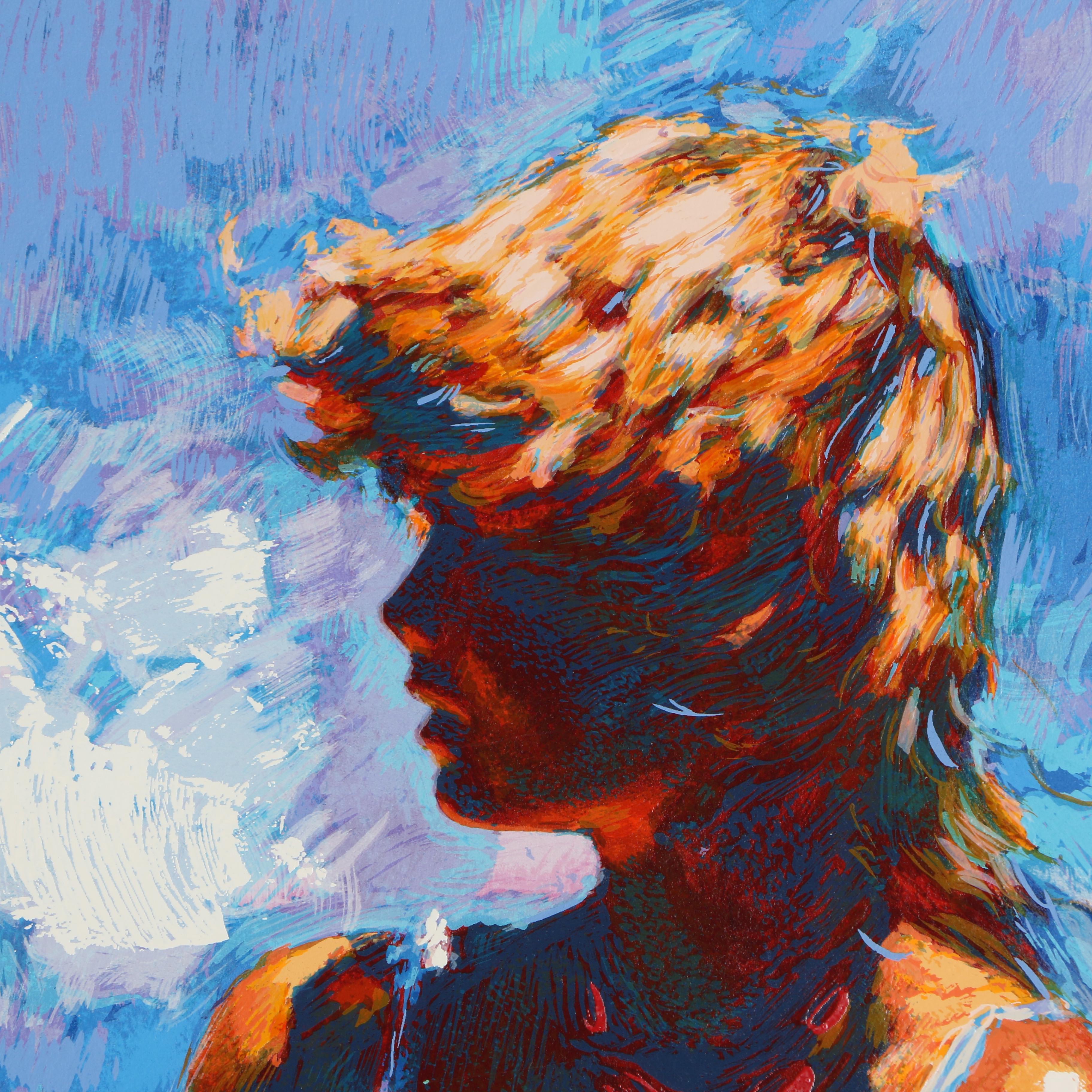 Nicola Simbari Limited Edition Serigraph "Sylvie"