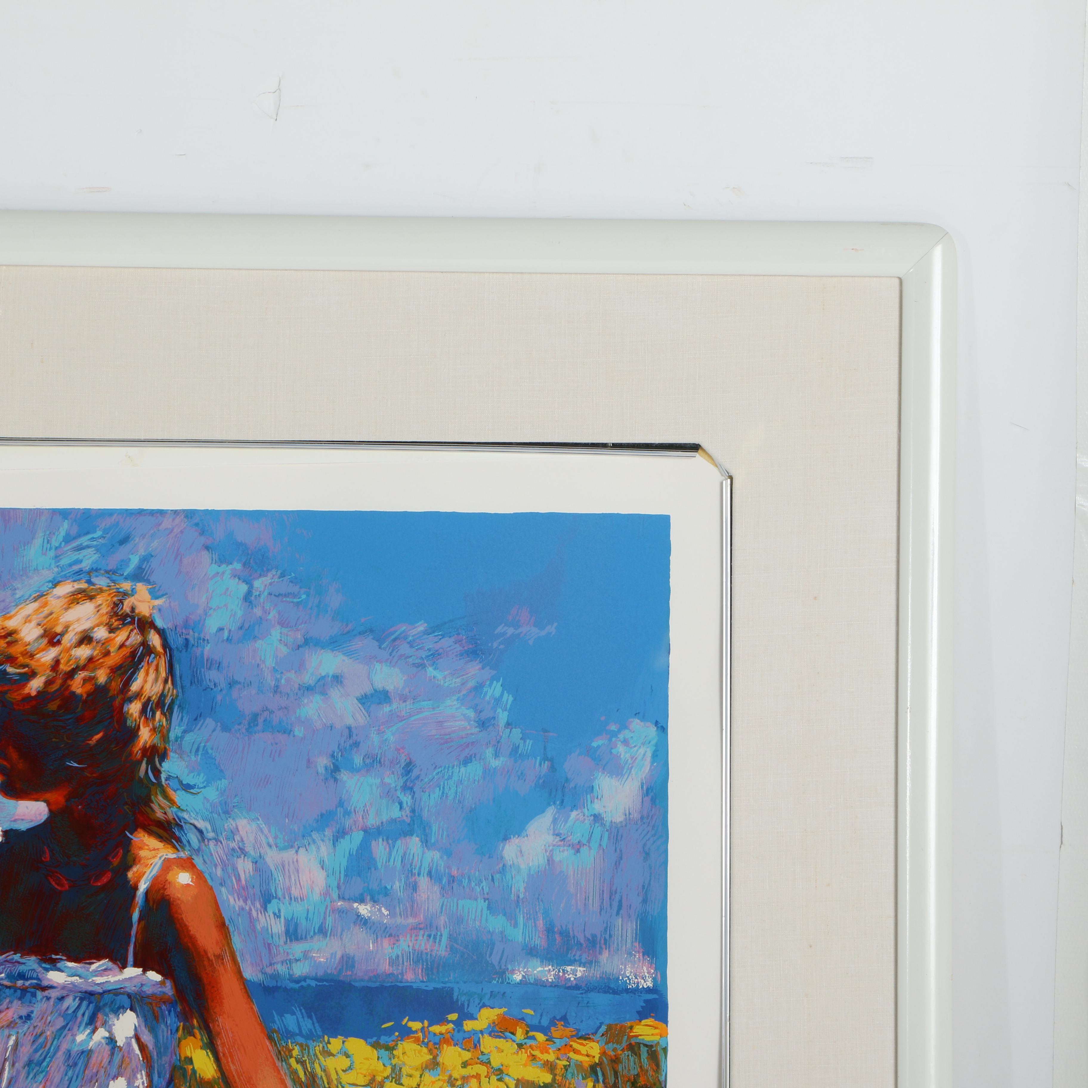 Nicola Simbari Limited Edition Serigraph "Sylvie"