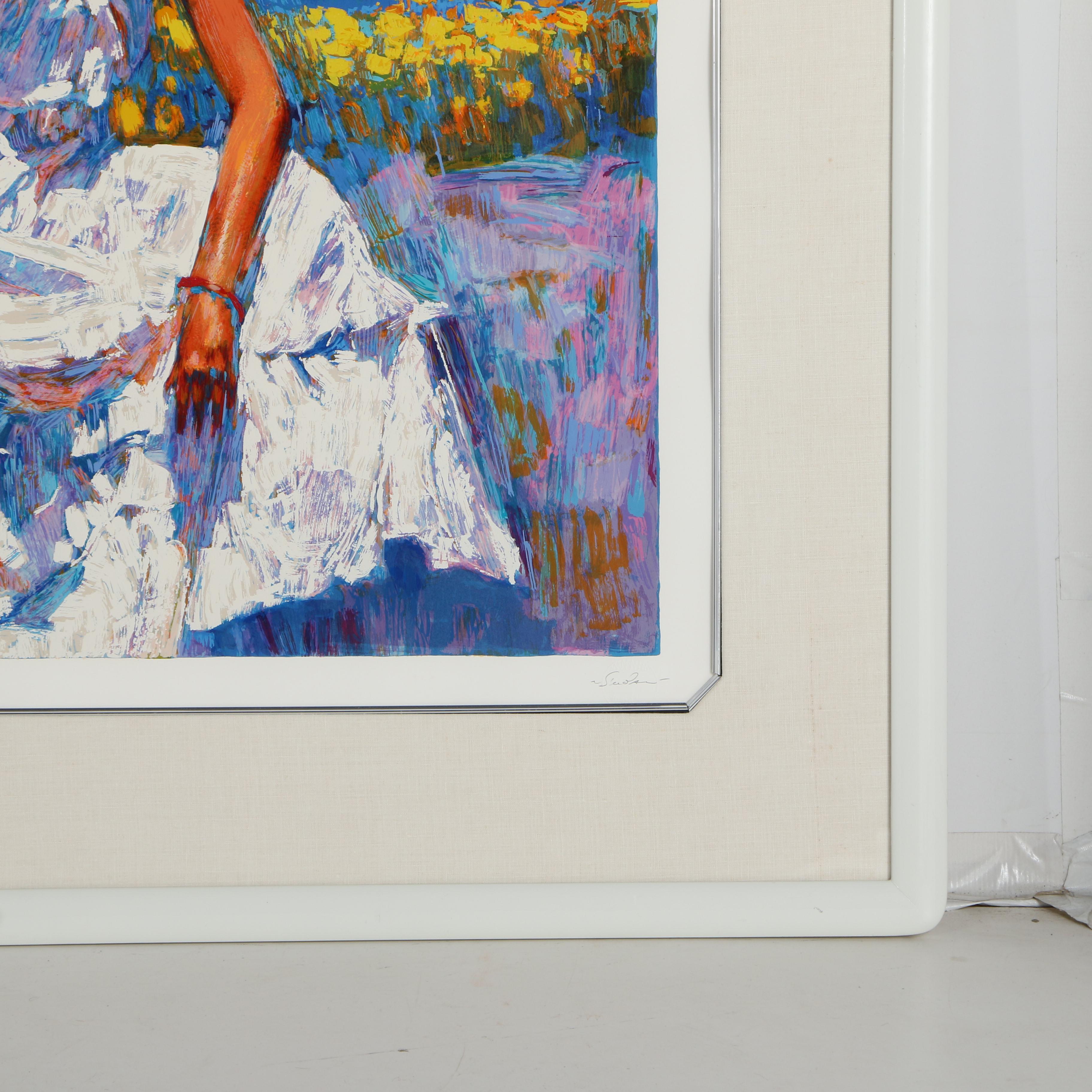 Nicola Simbari Limited Edition Serigraph "Sylvie"