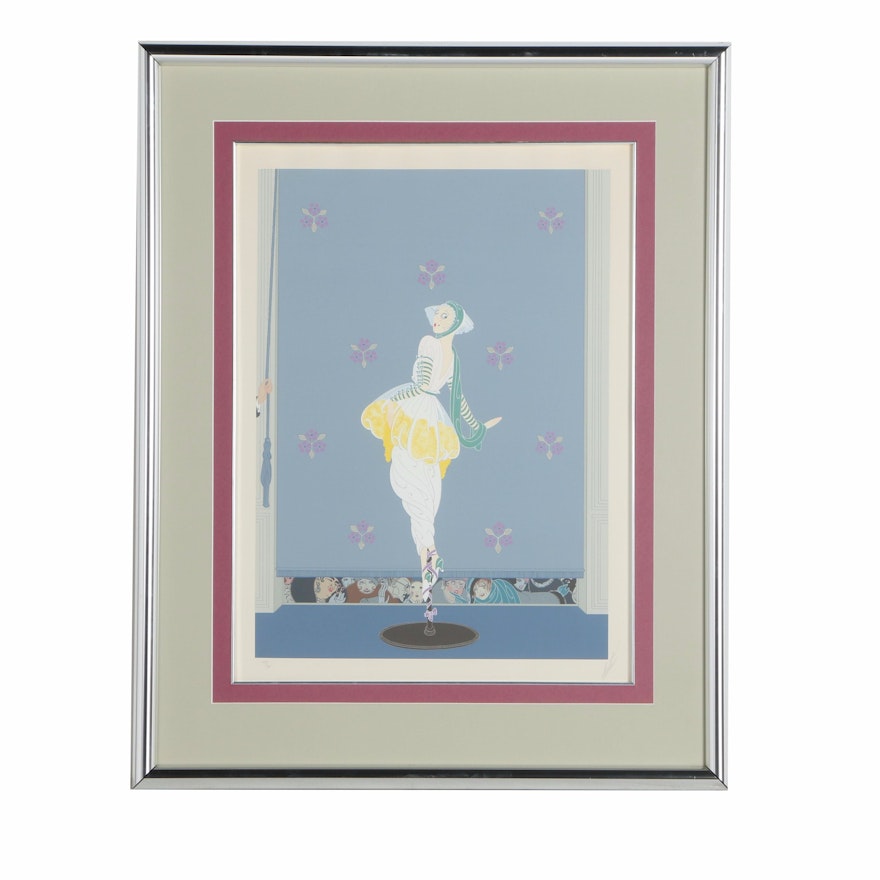 Erté Limited Edition Serigraph on Paper "Spring Fashions"