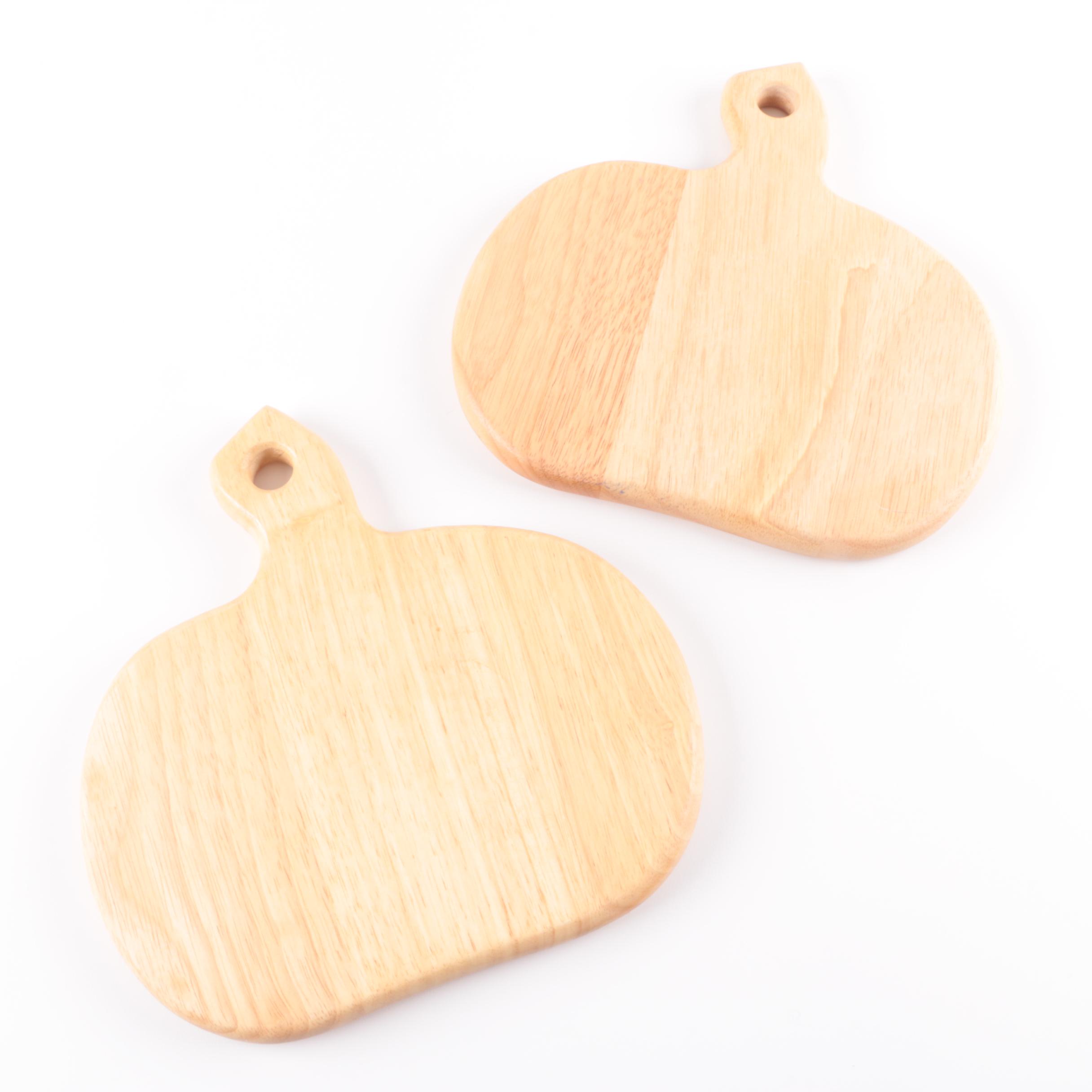 Wooden Platter with a Bowl and Cheese Boards