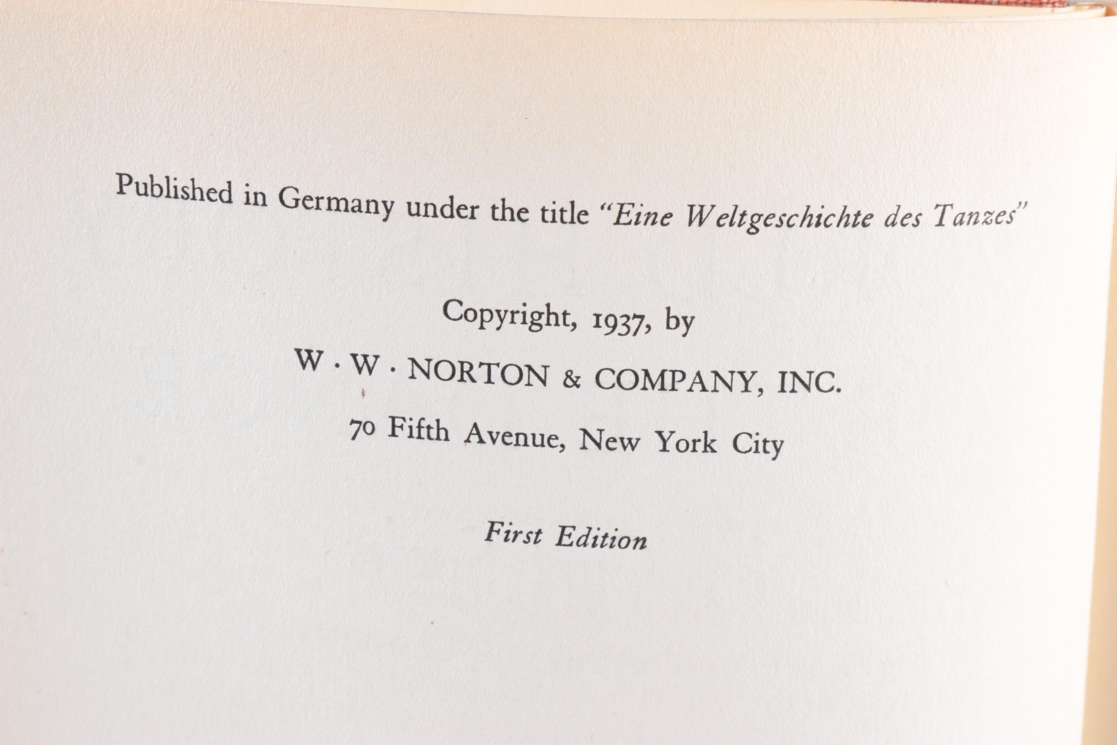 Books on Dance and Theatre