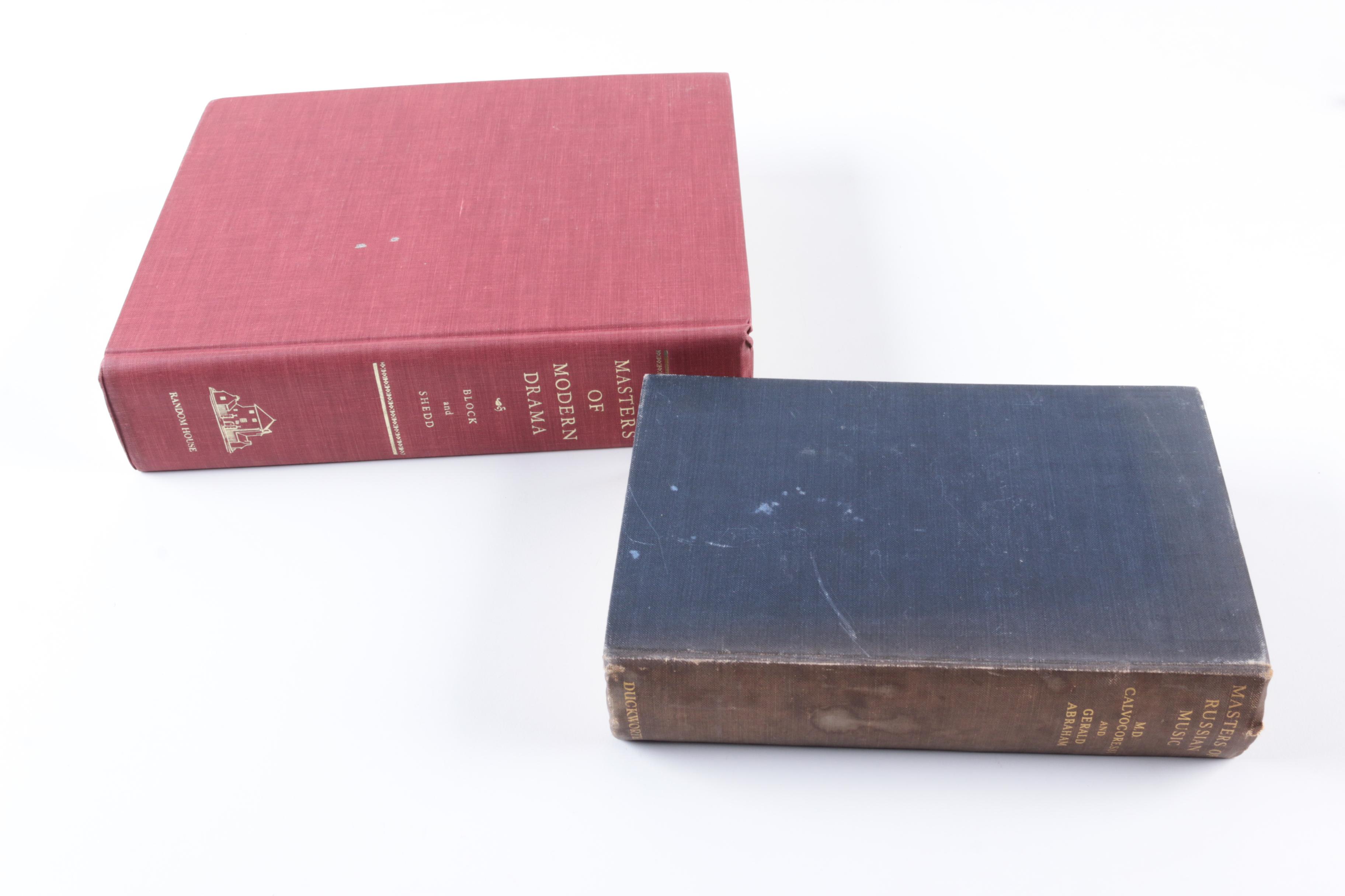 Books on Dance and Theatre