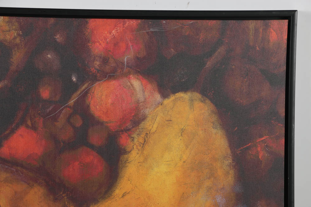 Sylvia Angeli Limited Edition Reproduction Print on Canvas "Decadence III"