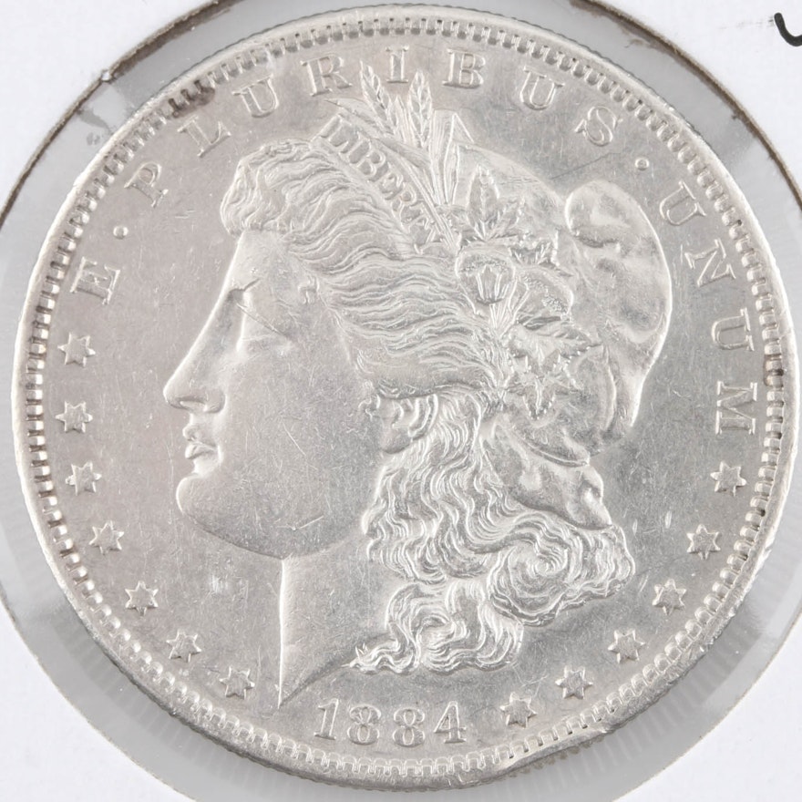 1884-S Silver Morgan Dollar