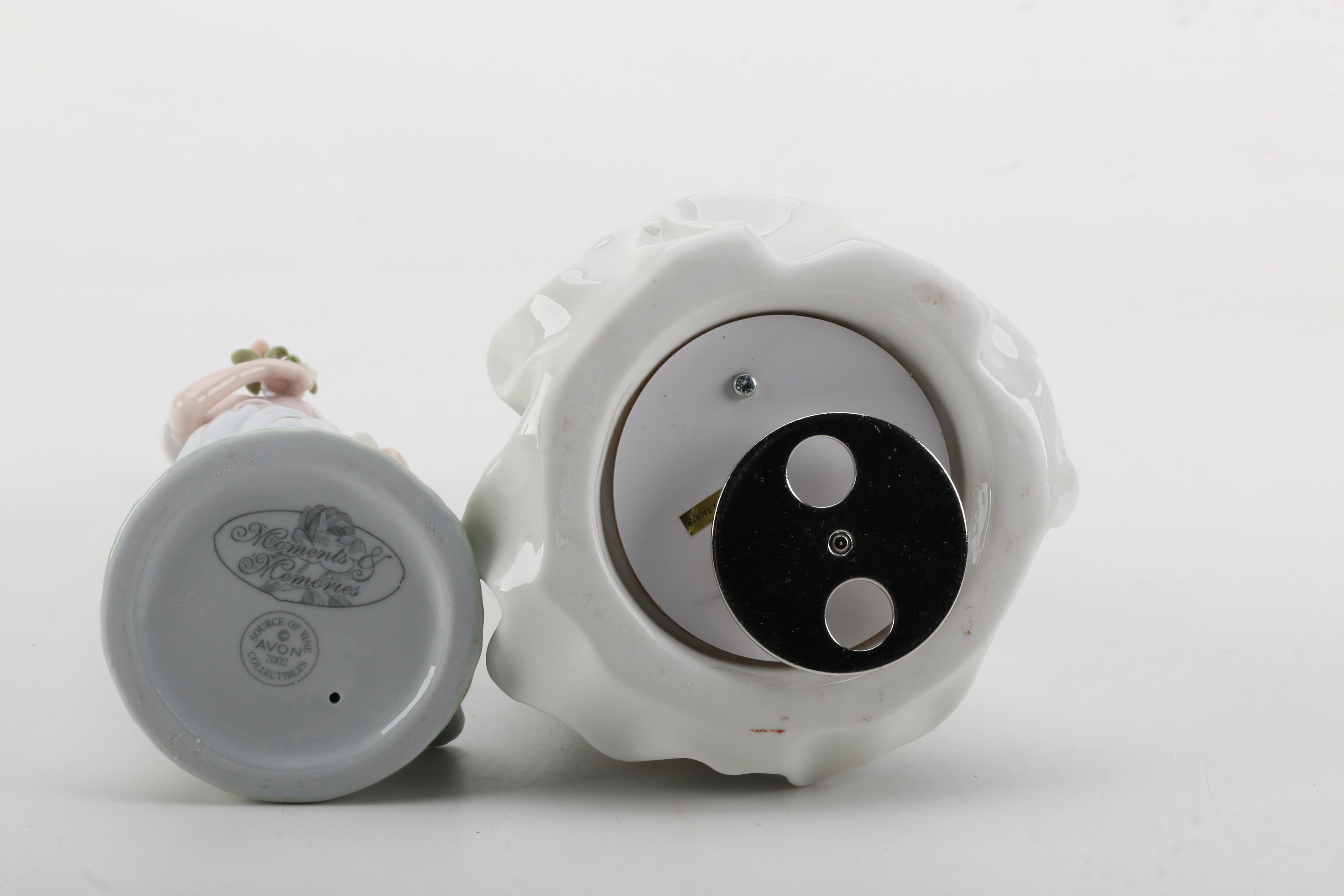 Porcelain Figurines of Men, Women, and Children