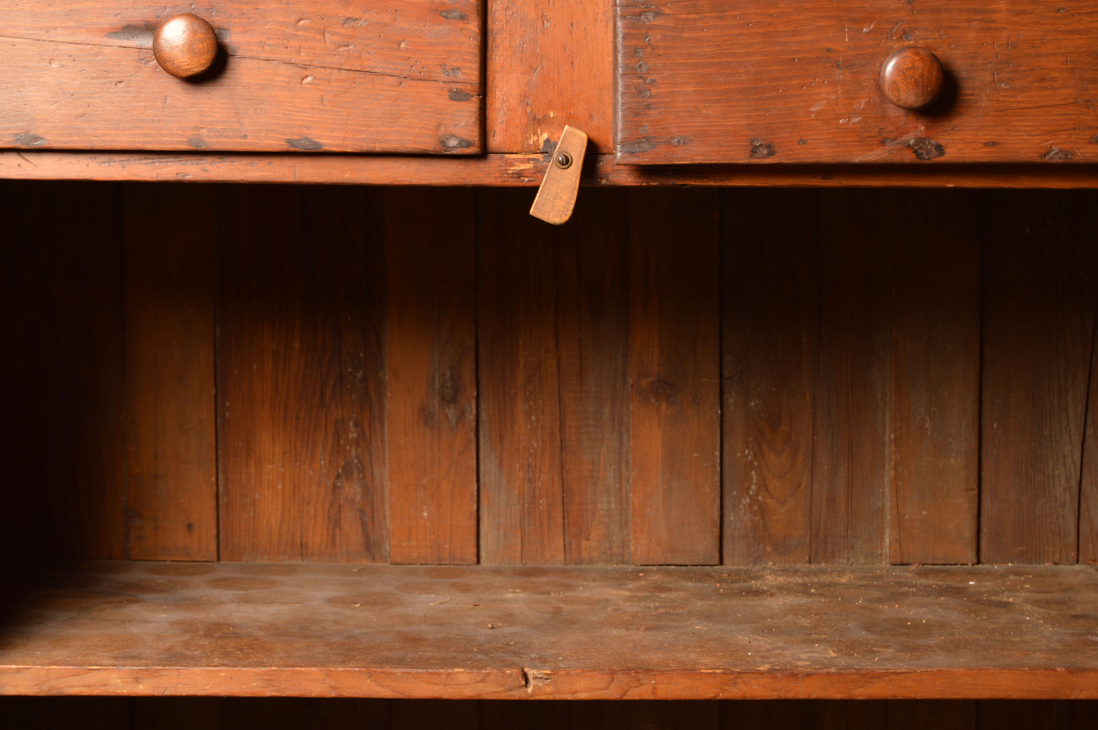 Antique Pine Jelly Cupboard