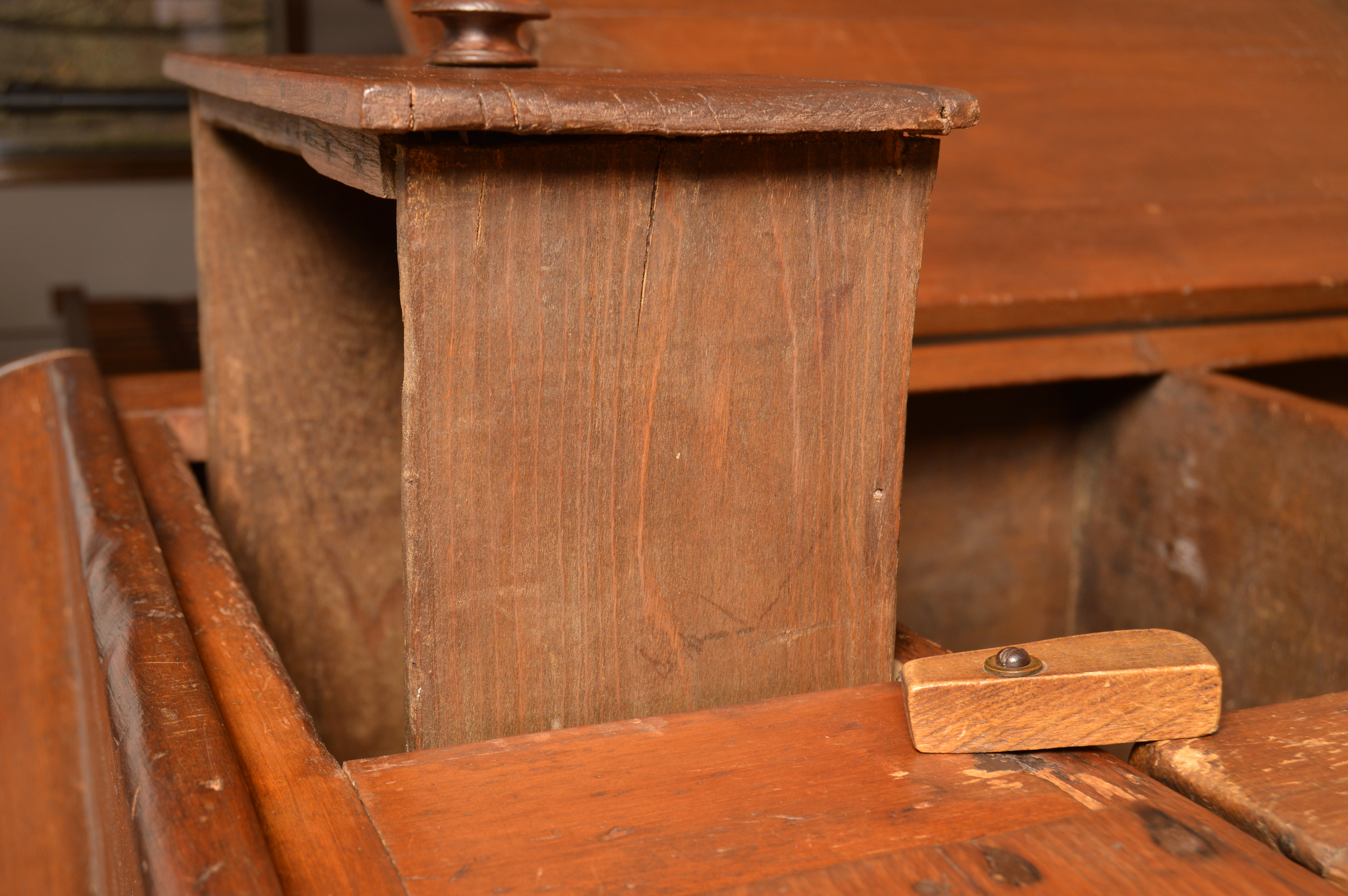 Antique Pine Jelly Cupboard