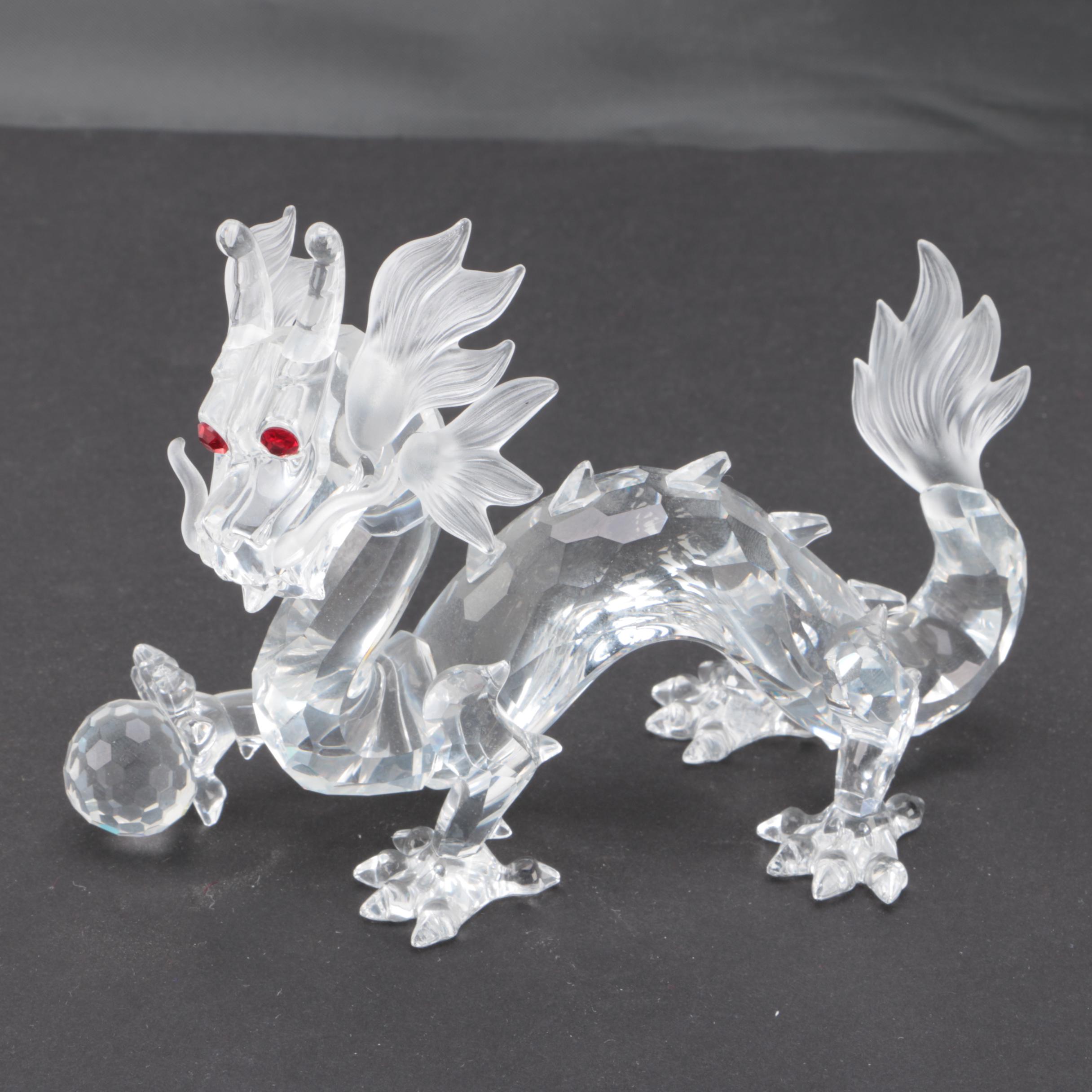 Swarovski "Fabulous Creatures" Crystal Dragon Figurine