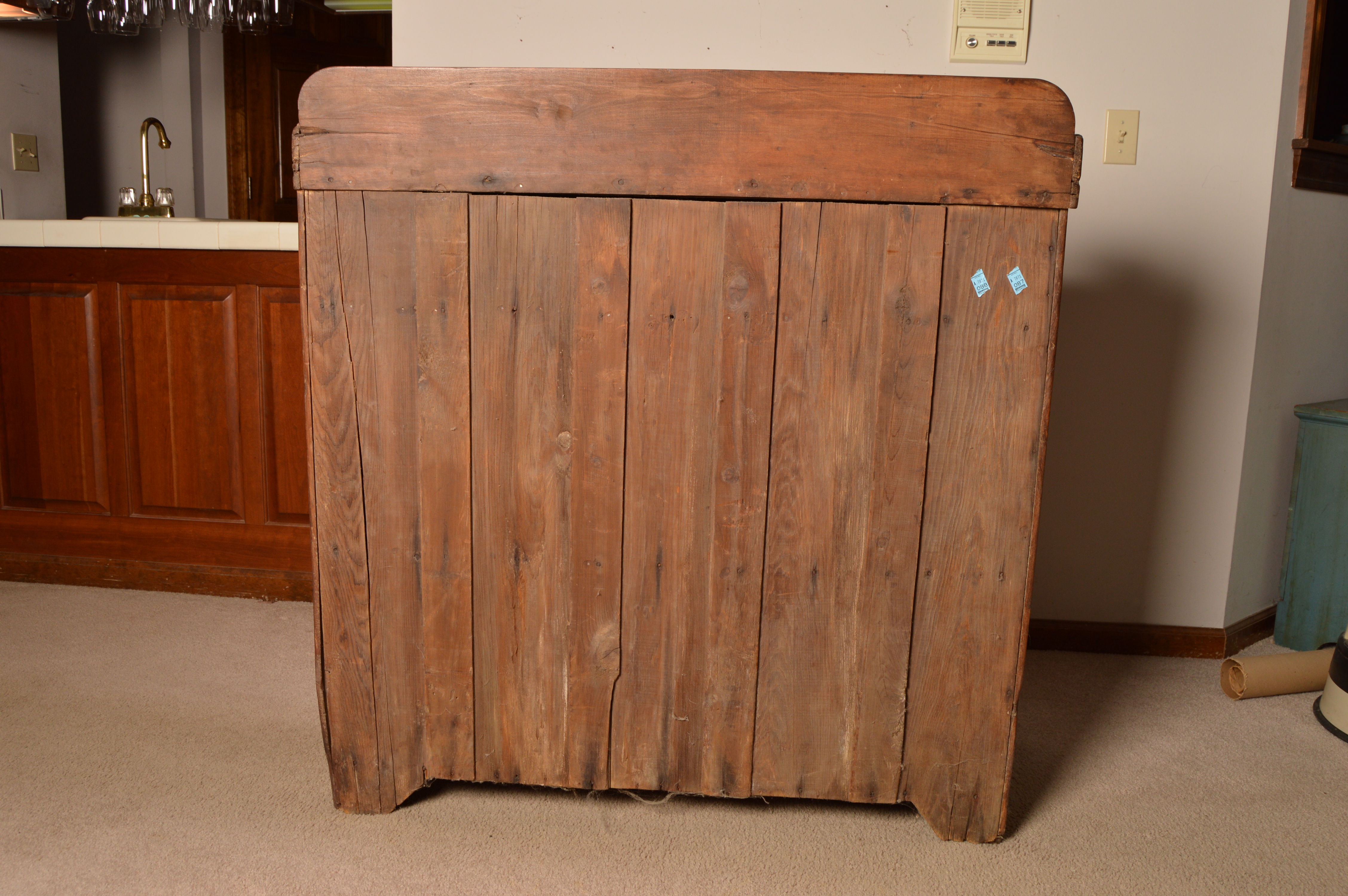 Antique Pine Jelly Cupboard