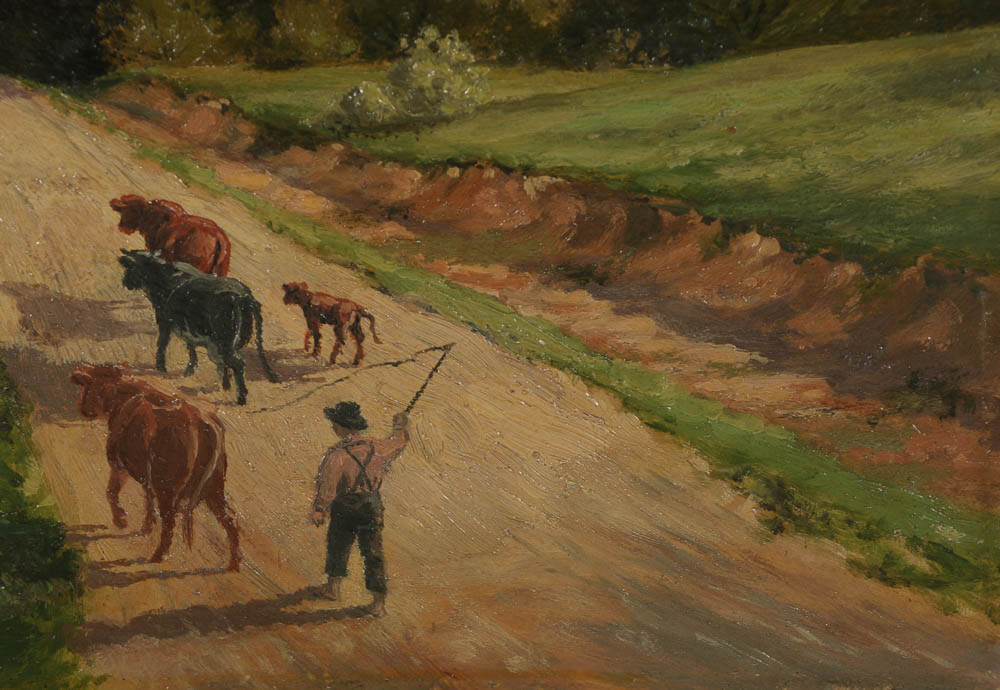 August Goeser Oil Painting