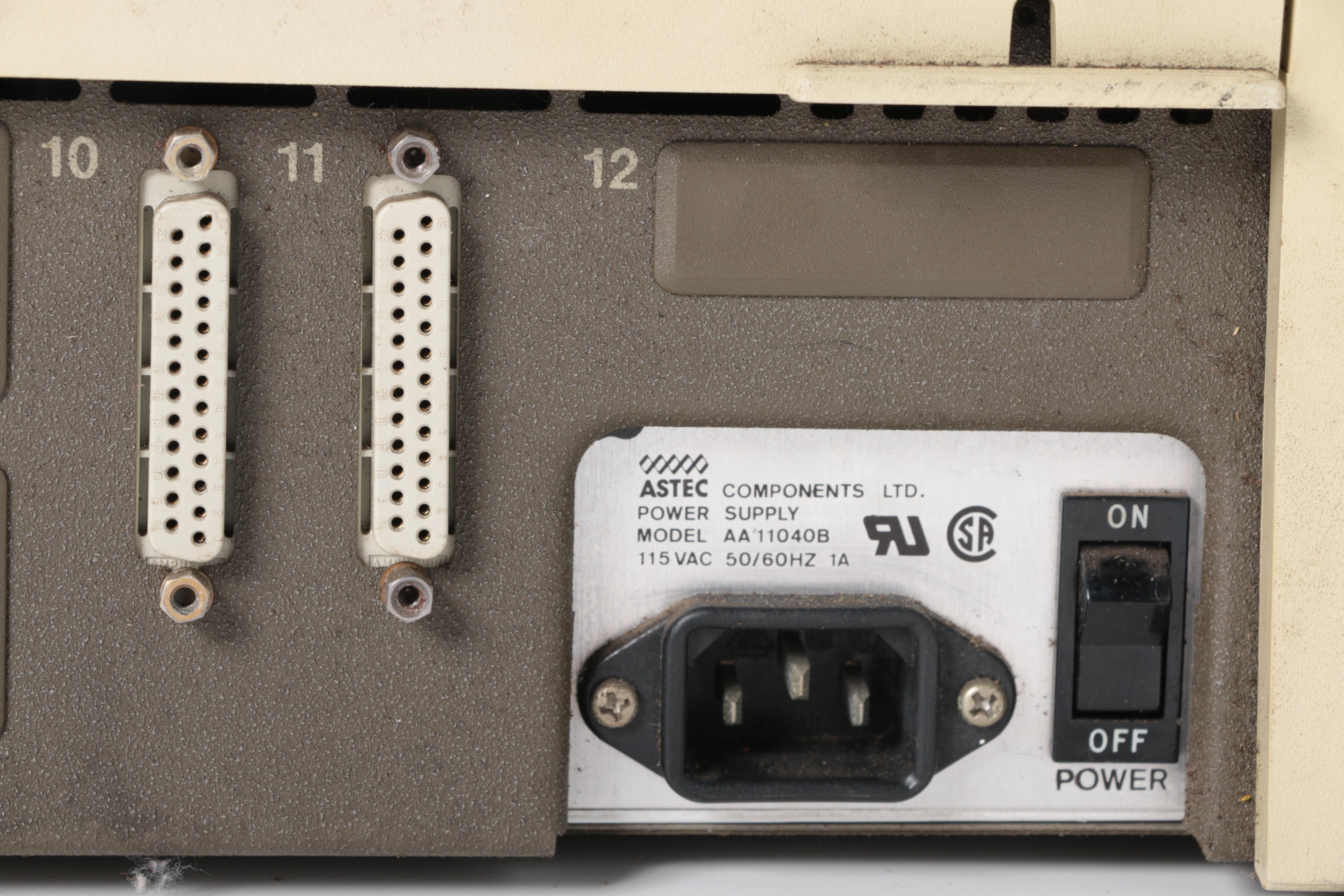 Vintage Apple IIe Computer with Accessories