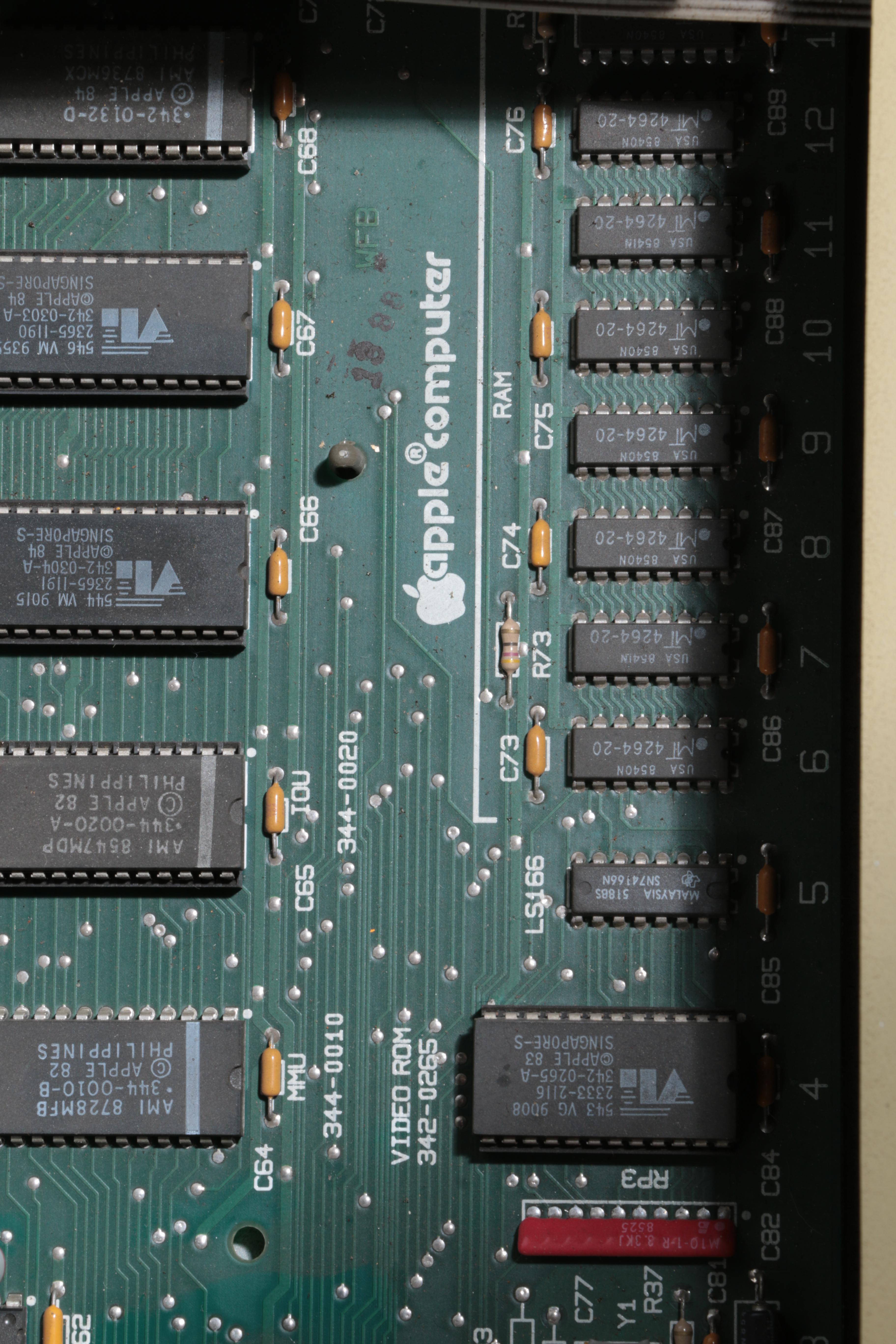 Vintage Apple IIe Computer with Accessories