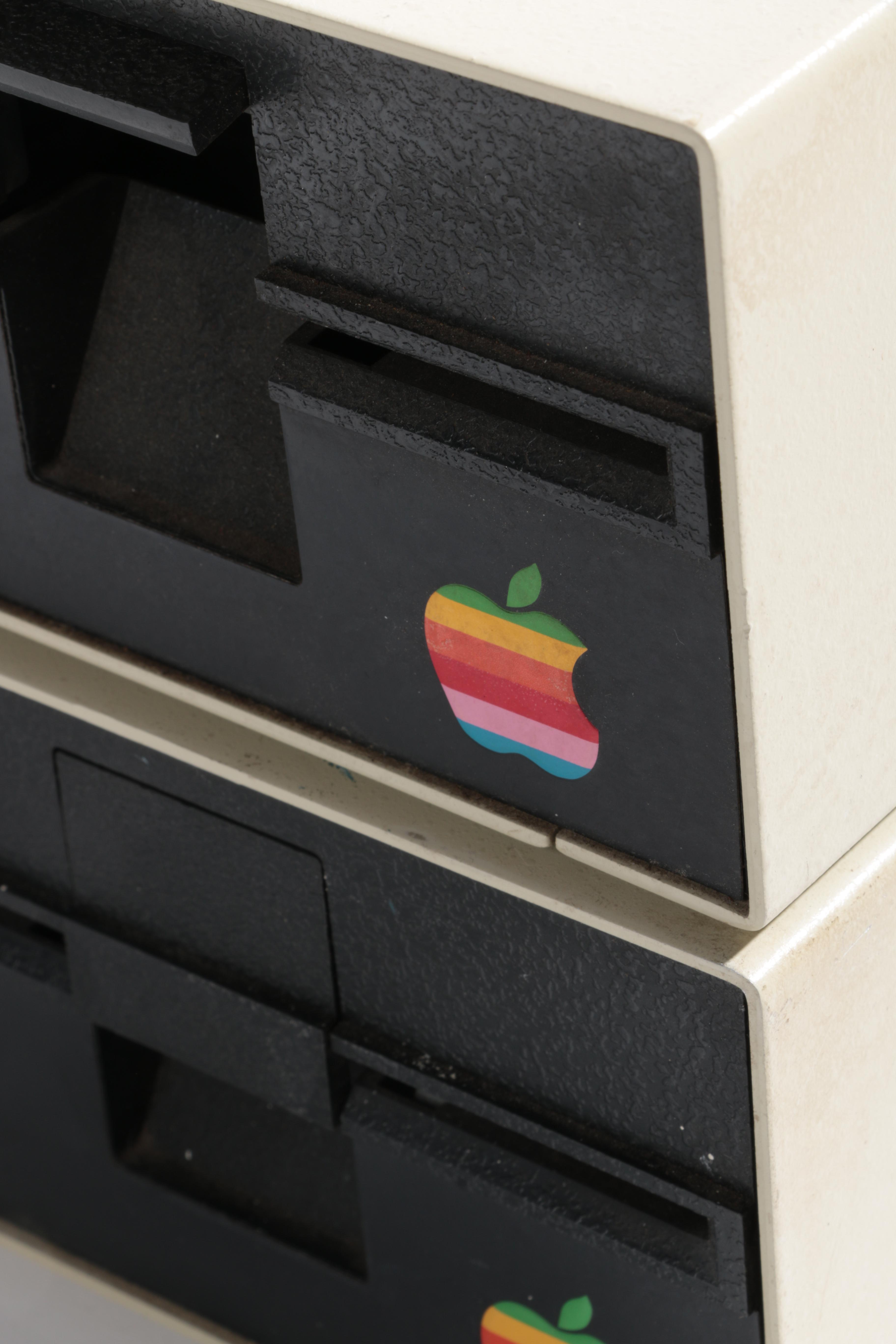 Vintage Apple IIe Computer with Accessories