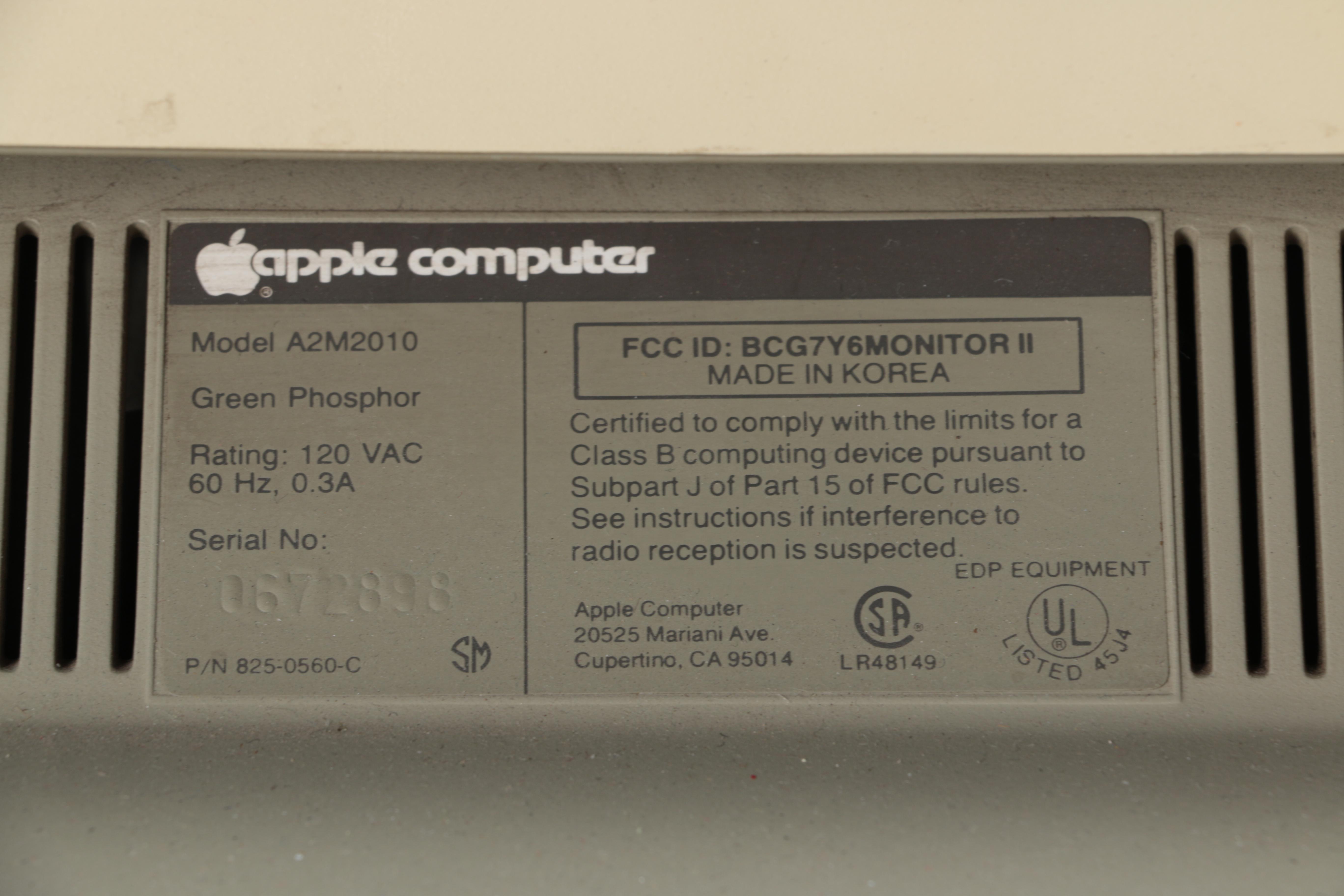 Vintage Apple IIe Computer with Accessories